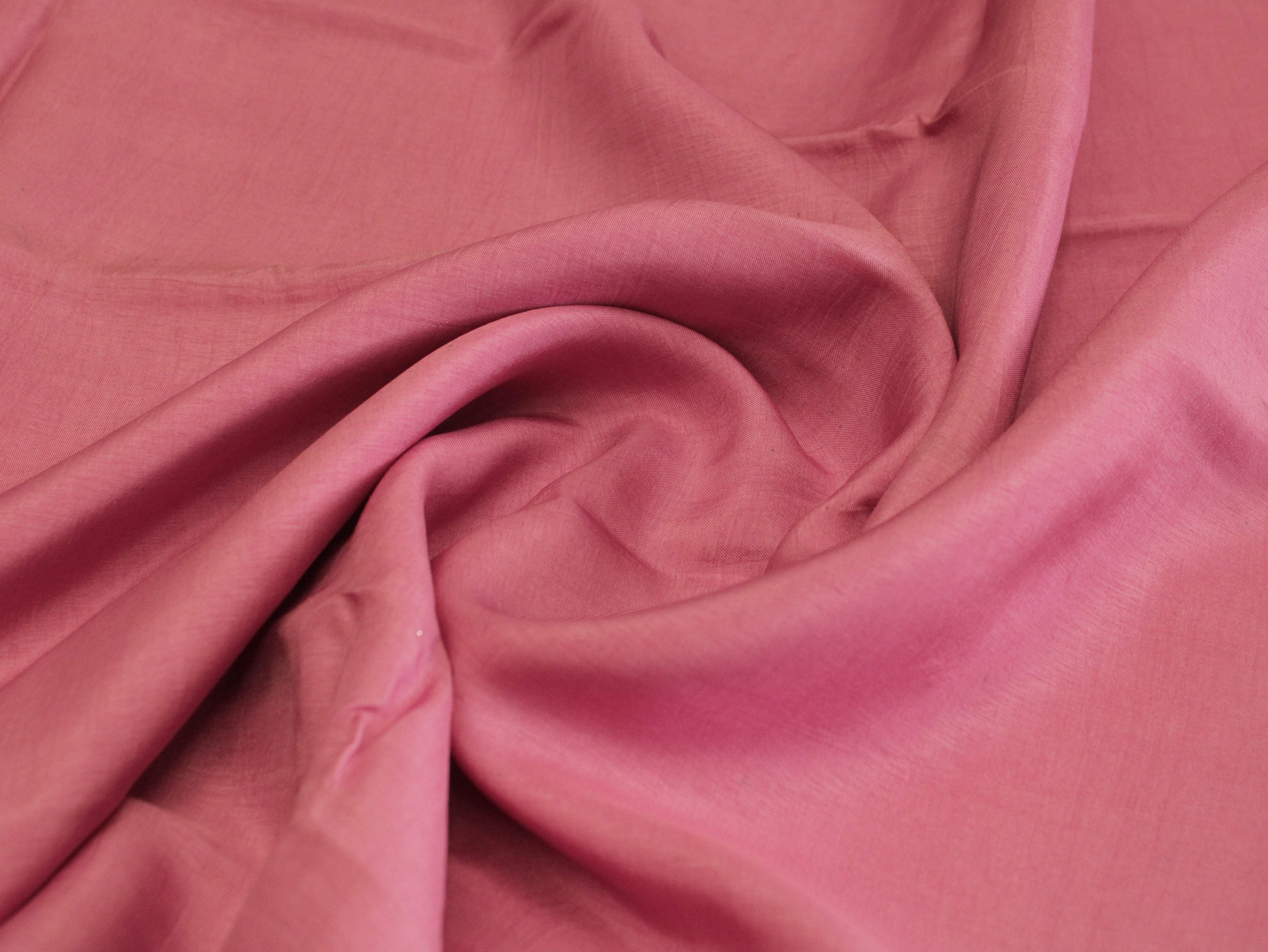 Plain dyed Muslin Silk Fabric - Onion - M'Foks
