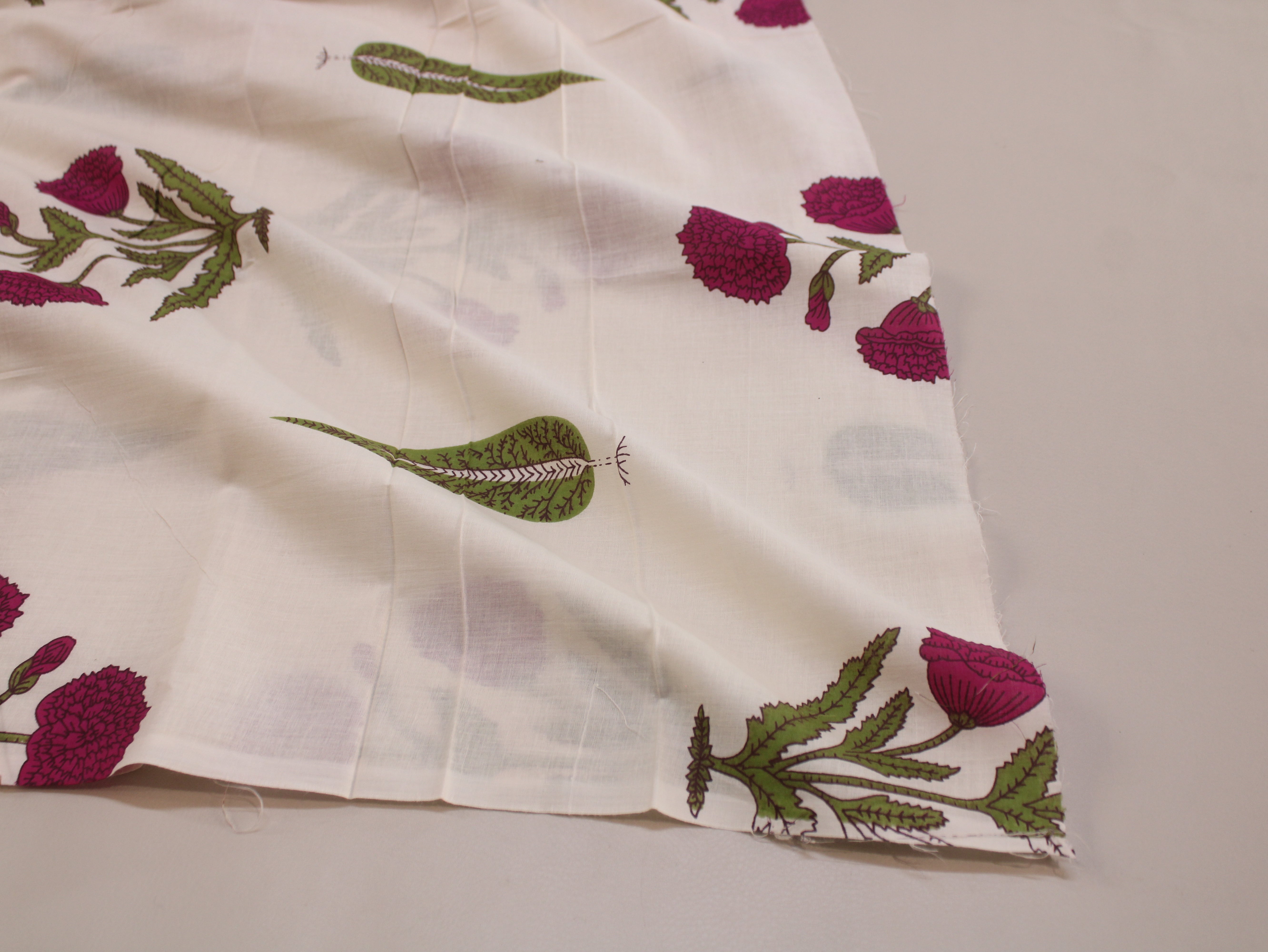 Tissu Imprimé Premium Pur Coton Laize 112 cm