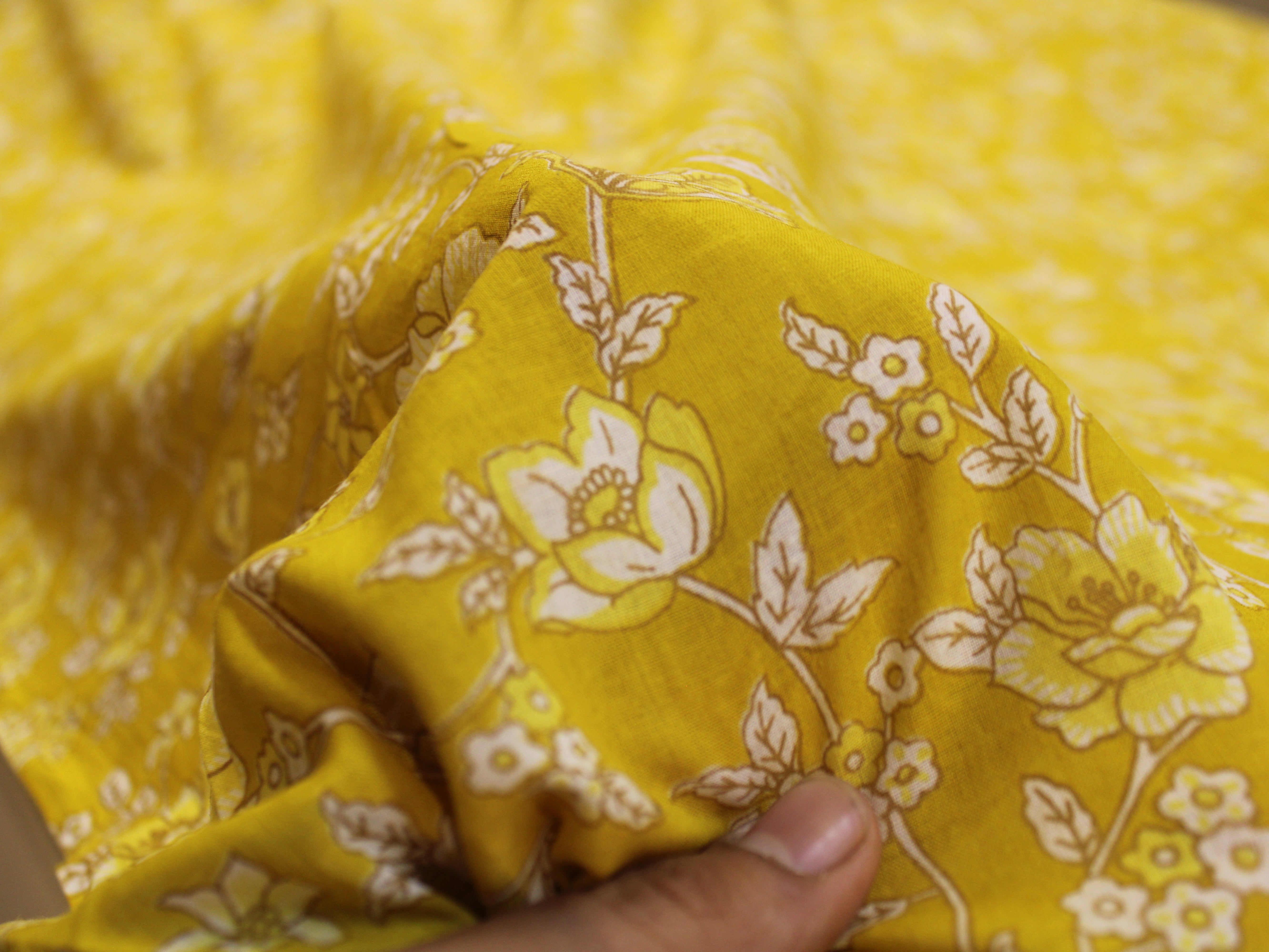 Tissu Imprimé Premium Pur Coton Laize 112 cm