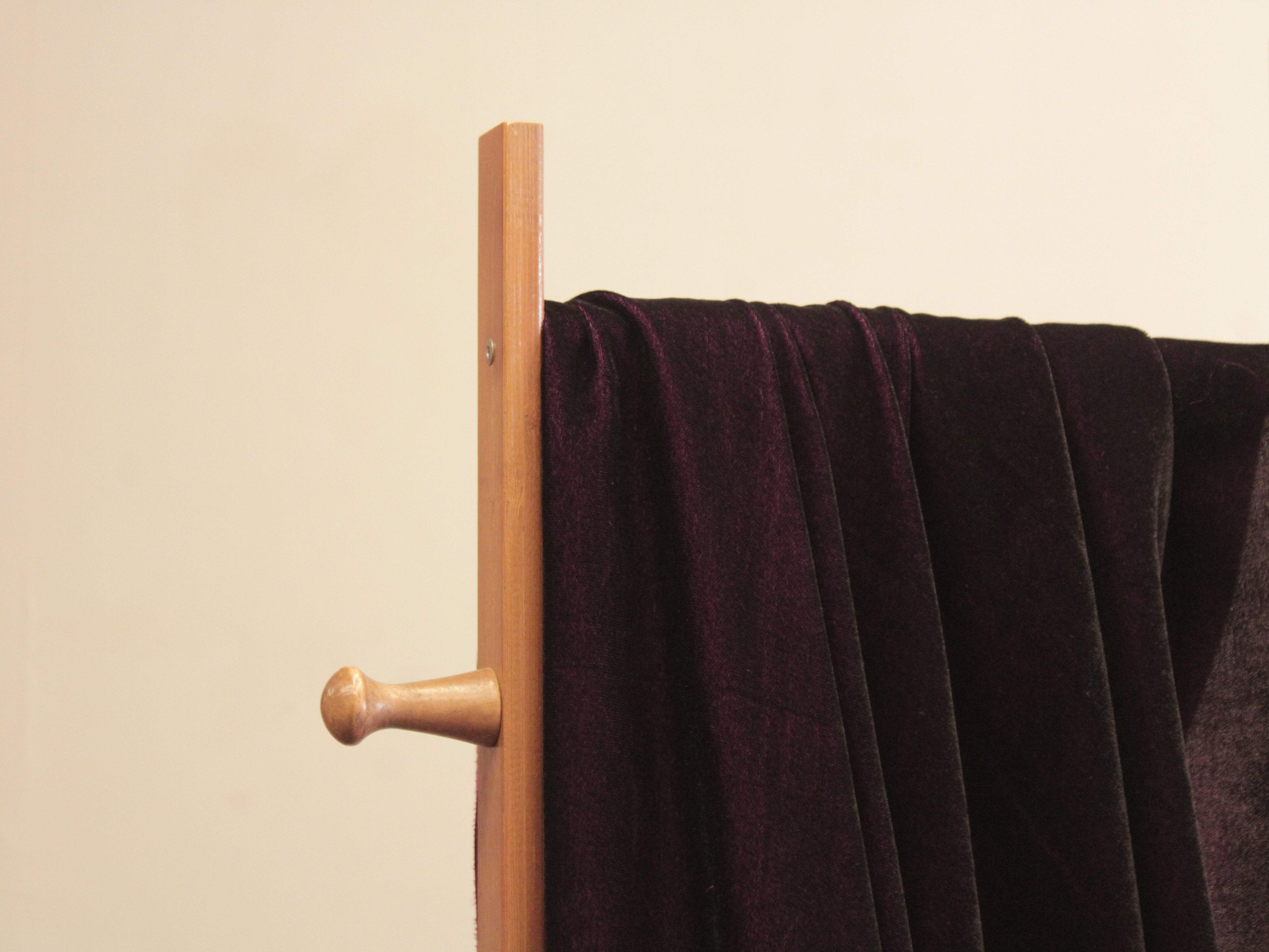 Premium Plain Micro Velvet Fabric - Wine - M'Foks
