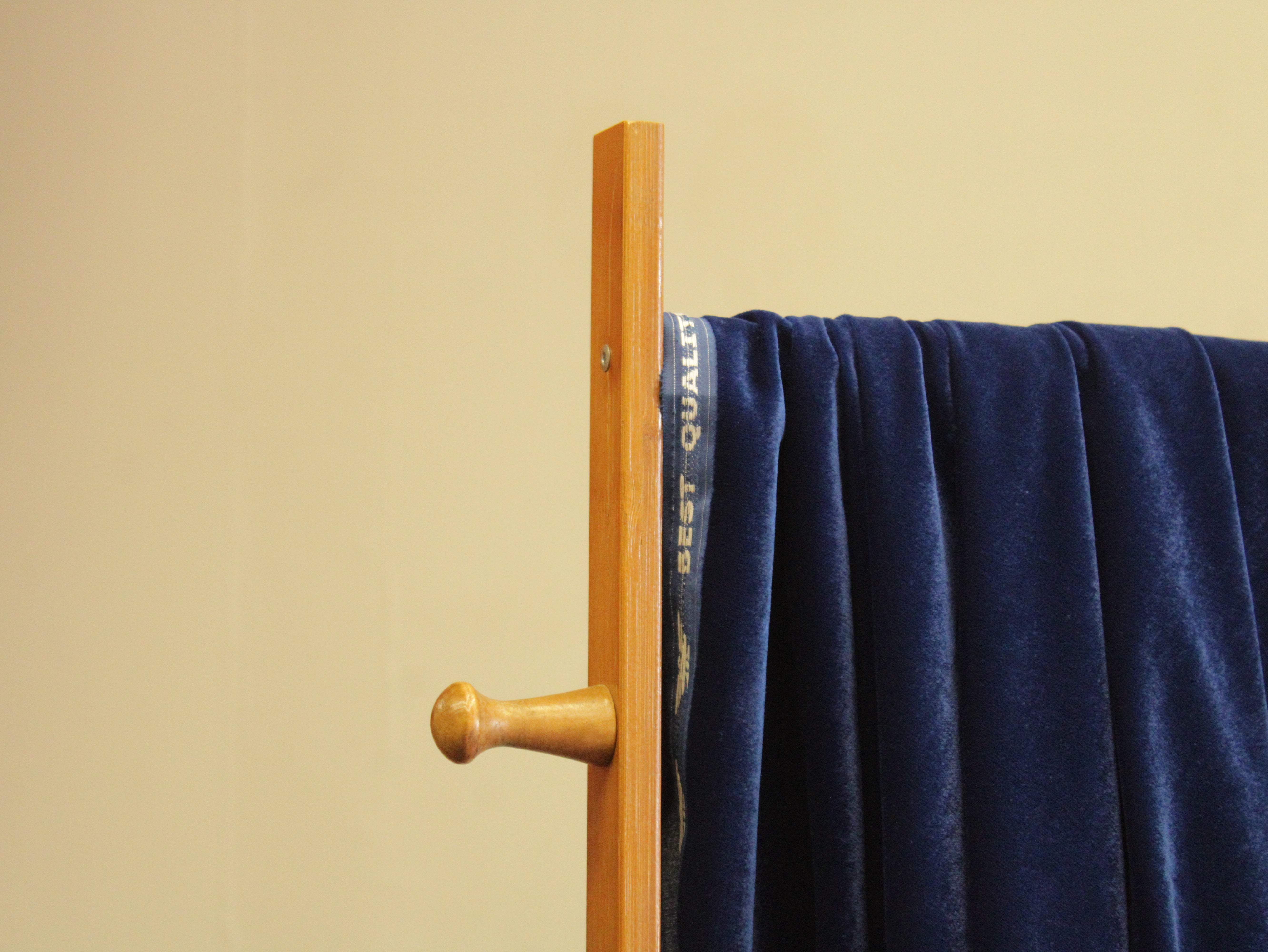 Premium Plain Micro Velvet Fabric - Teal Blue - M'Foks