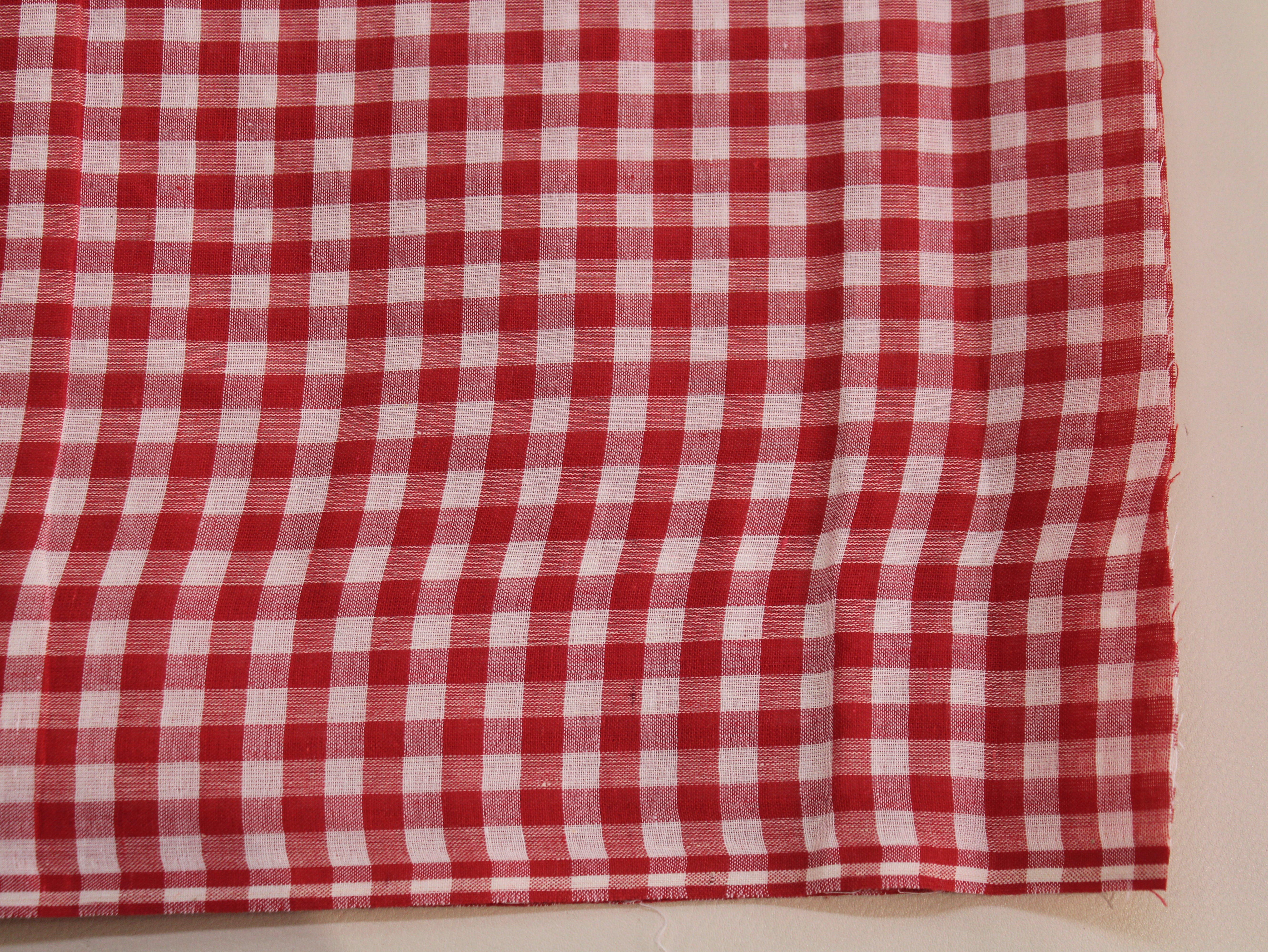 Tissu Seersucker Pur Coton Lavé Qualité 44 Pouces | Seersucker À Carreaux
