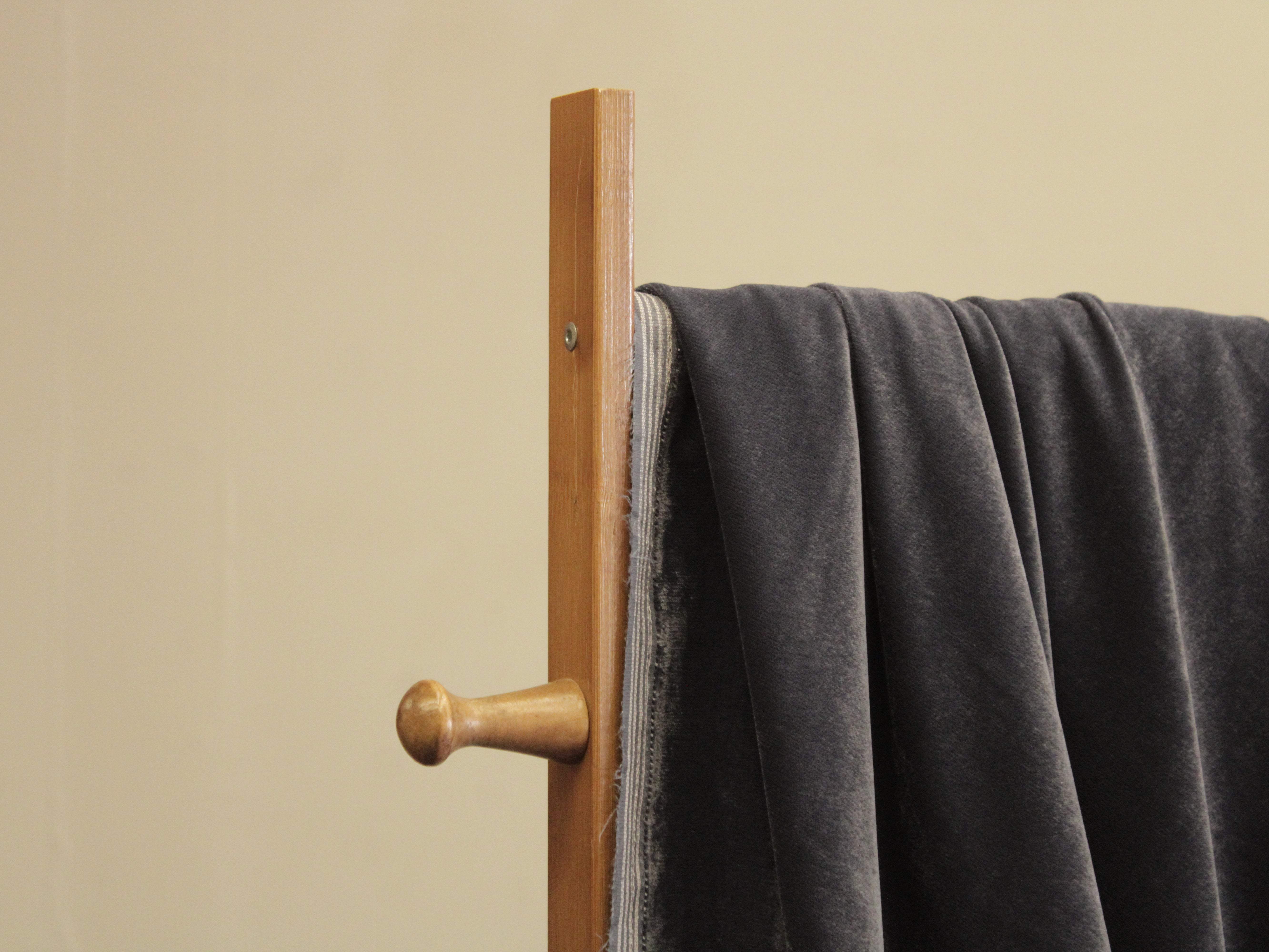 Premium Plain Micro Velvet Fabric - Grey - M'Foks