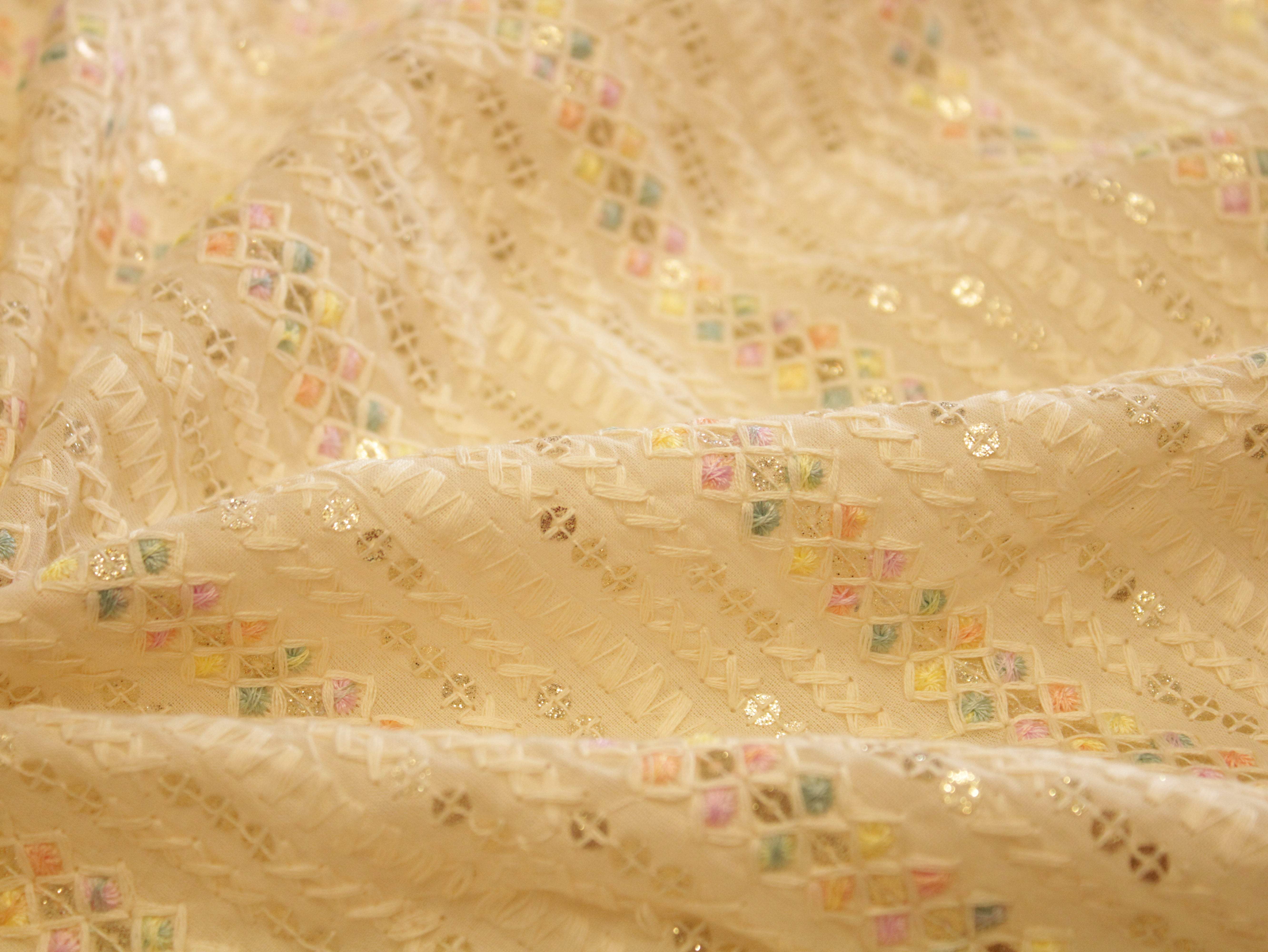 Celestial Threads: Mal Mal Thread Work fabric - M'Foks