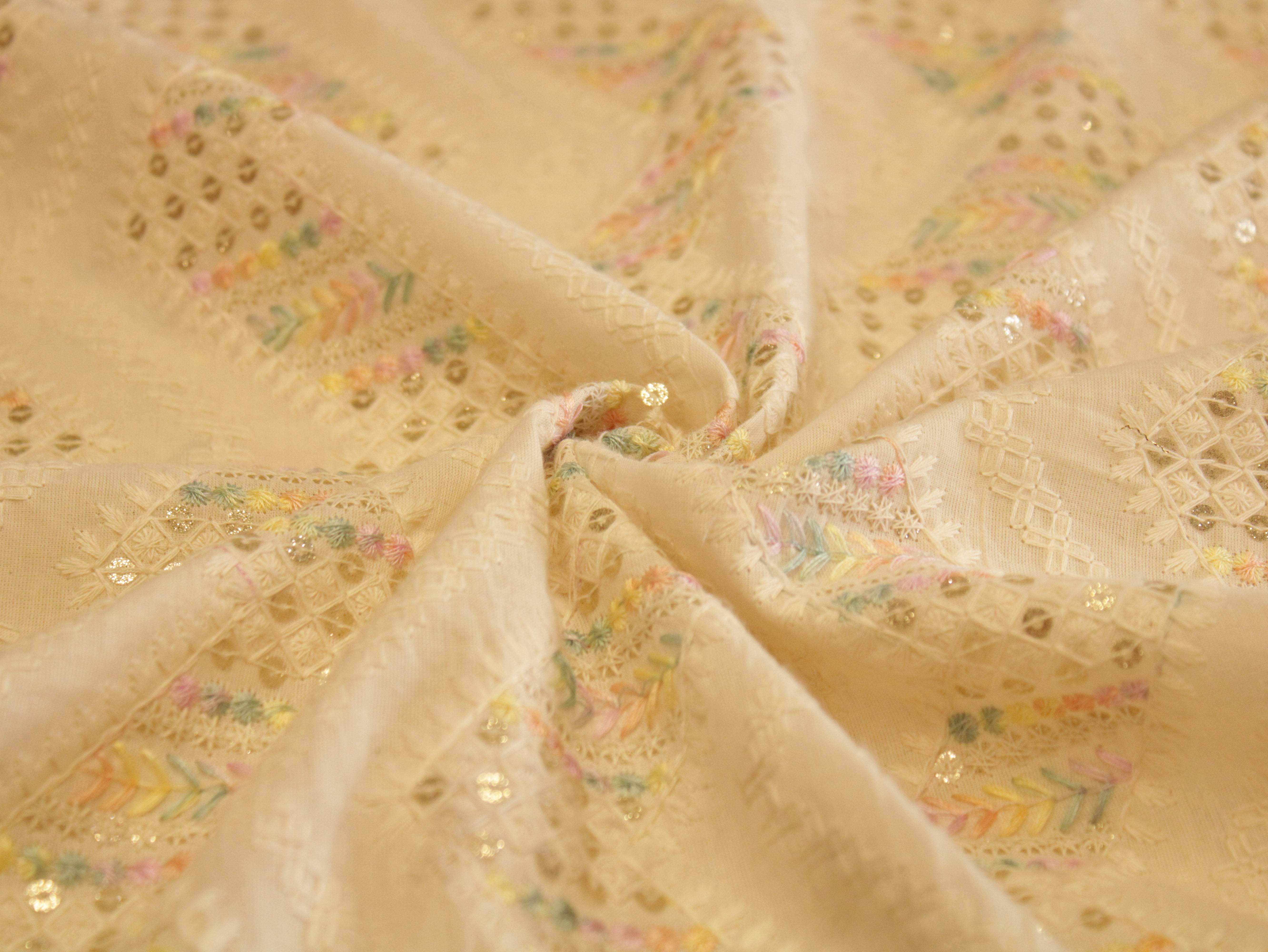 Celestial Threads: Mal Mal Thread Work fabric - M'Foks