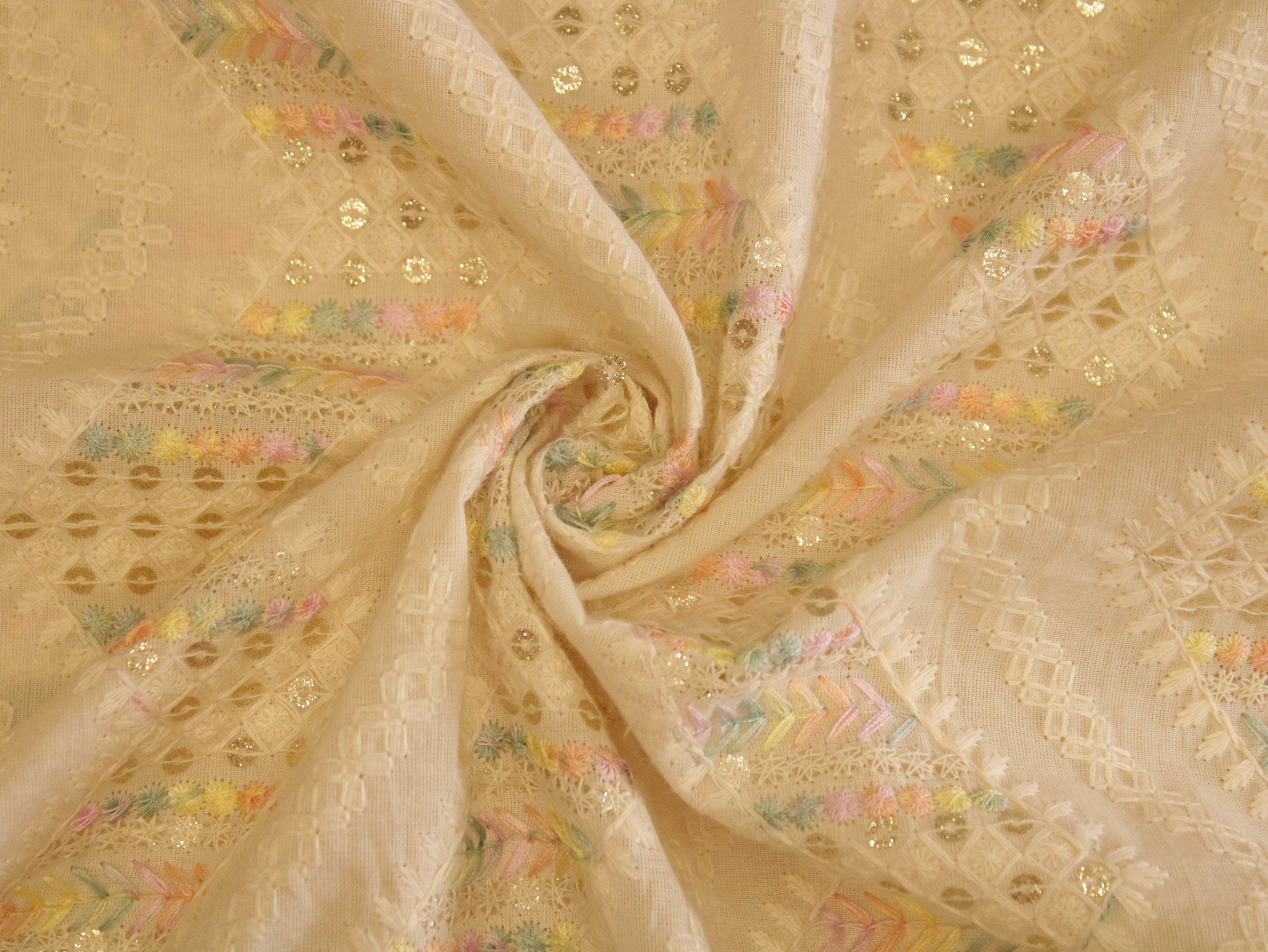 Celestial Threads: Mal Mal Thread Work fabric - M'Foks