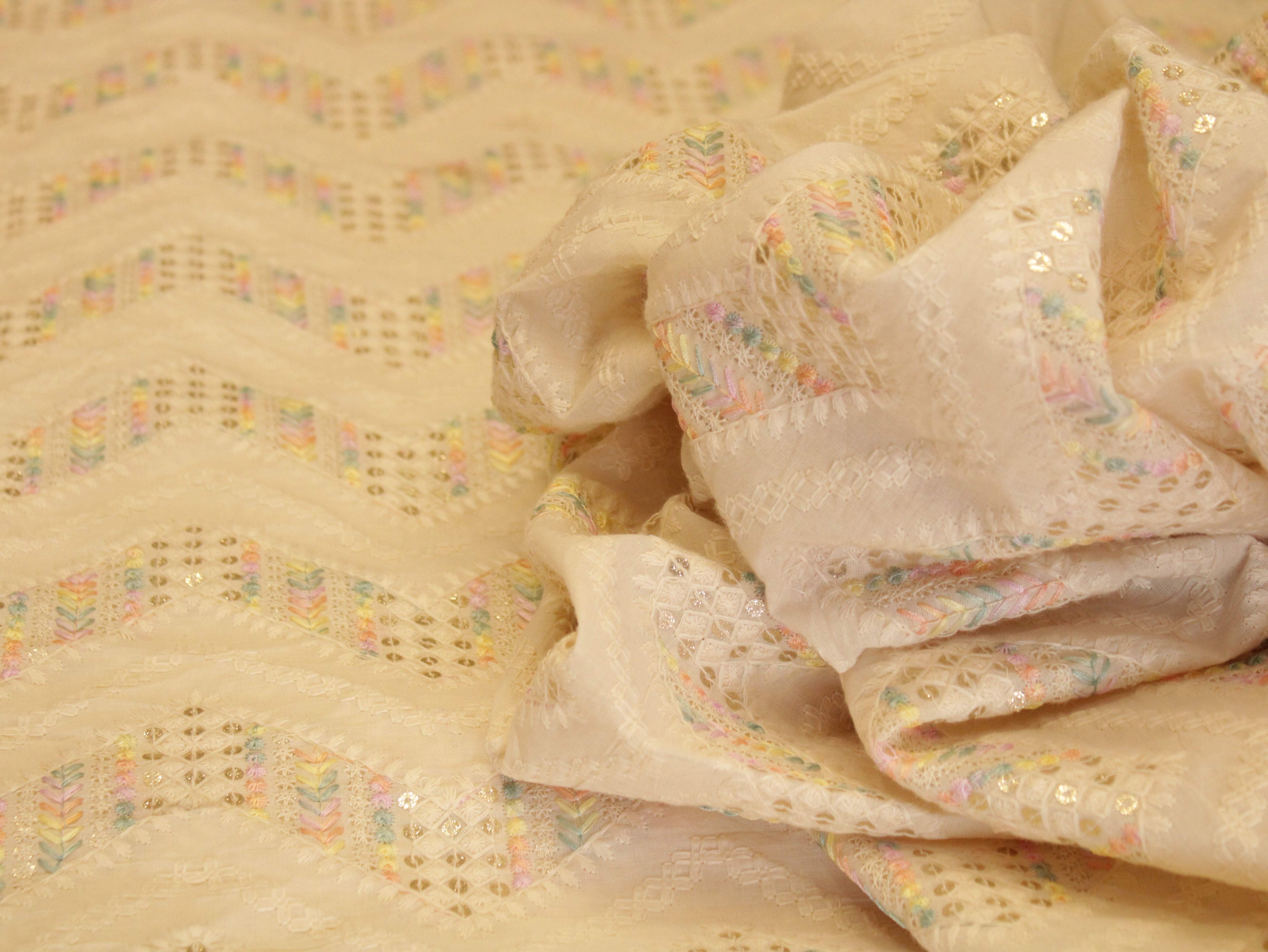 Celestial Threads: Mal Mal Thread Work fabric - M'Foks