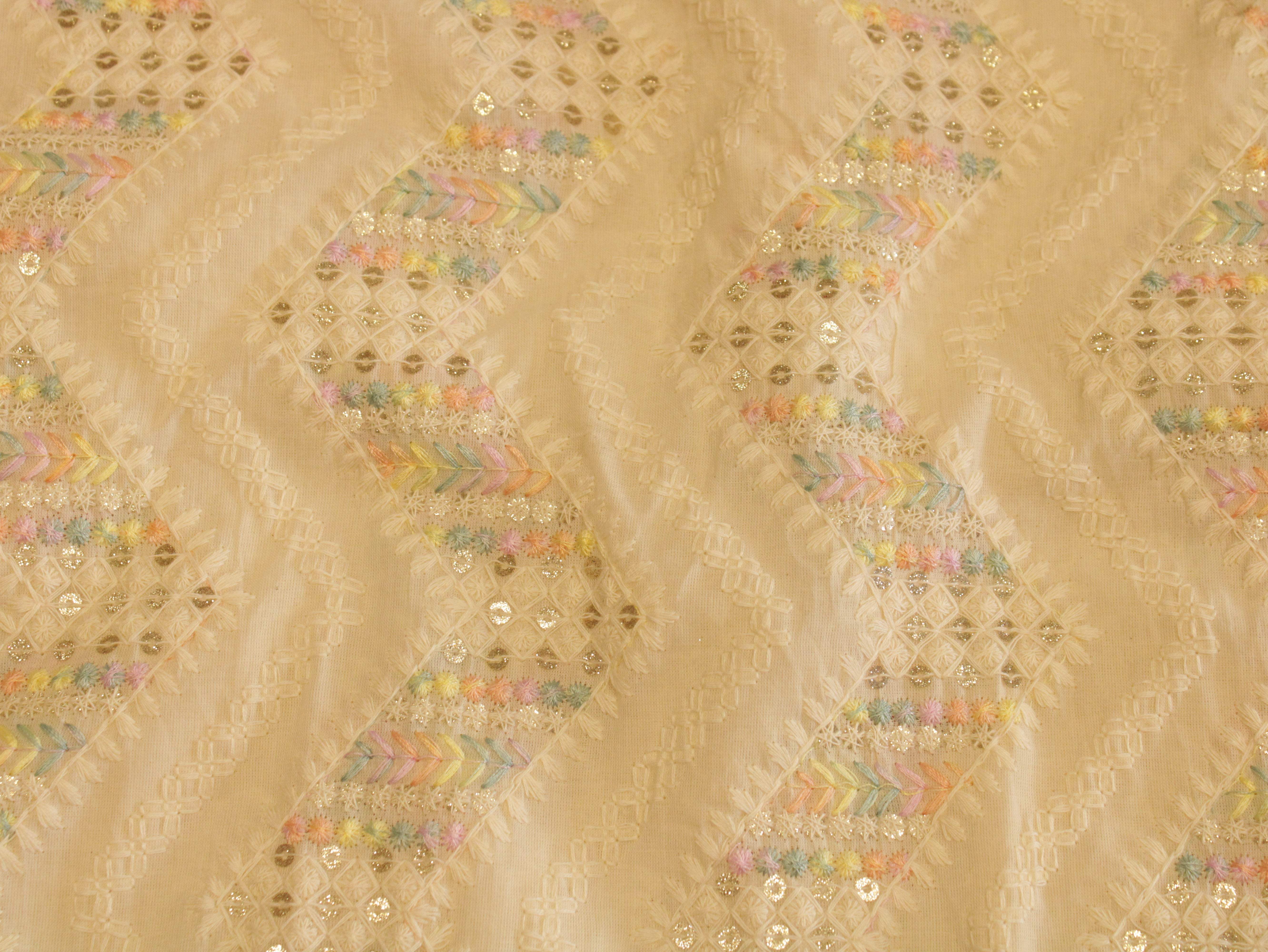 Celestial Threads: Mal Mal Thread Work fabric - M'Foks