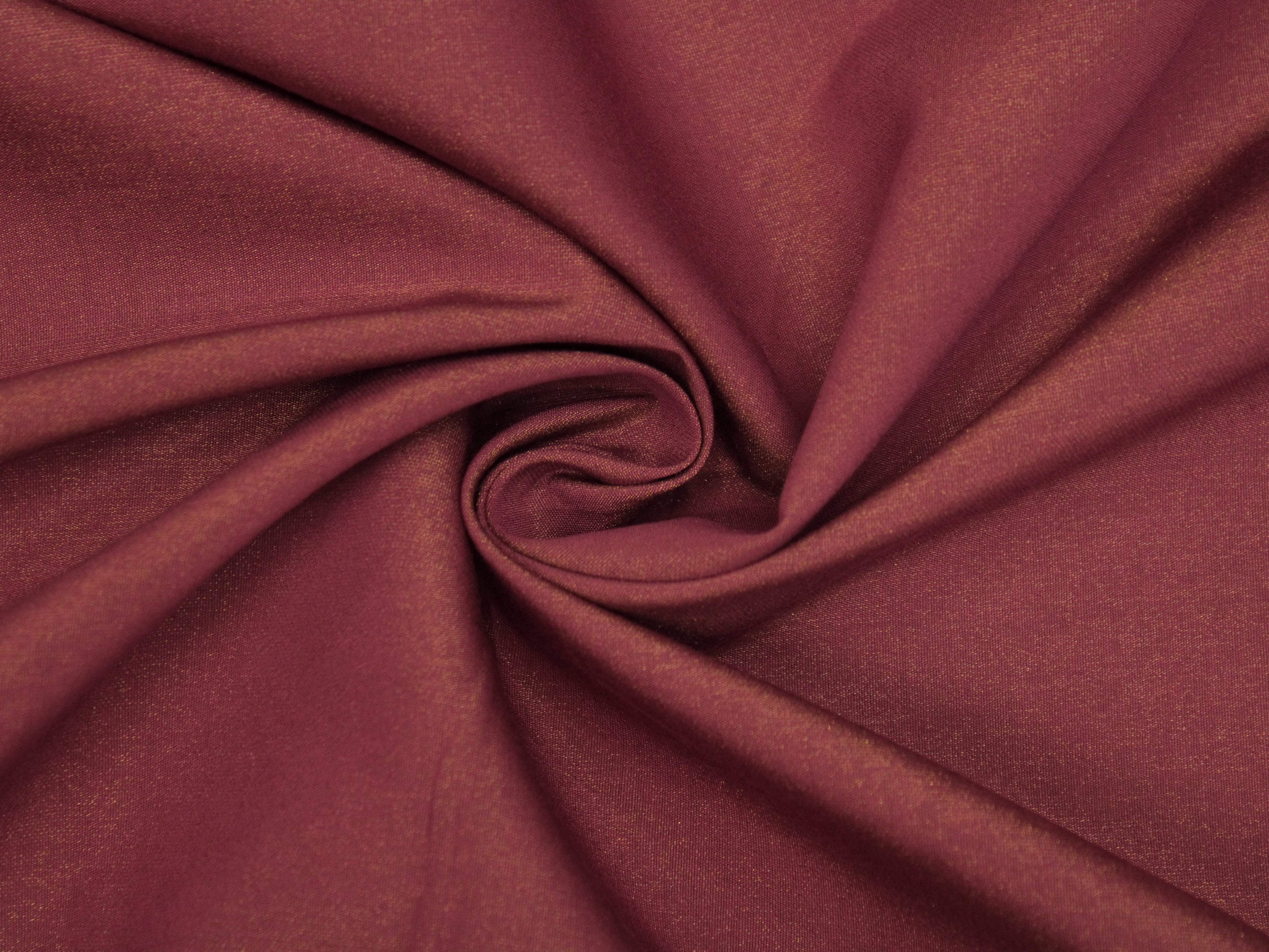 Plain dyed Glitter Tissue Silk Fabric - Onion - M'Foks