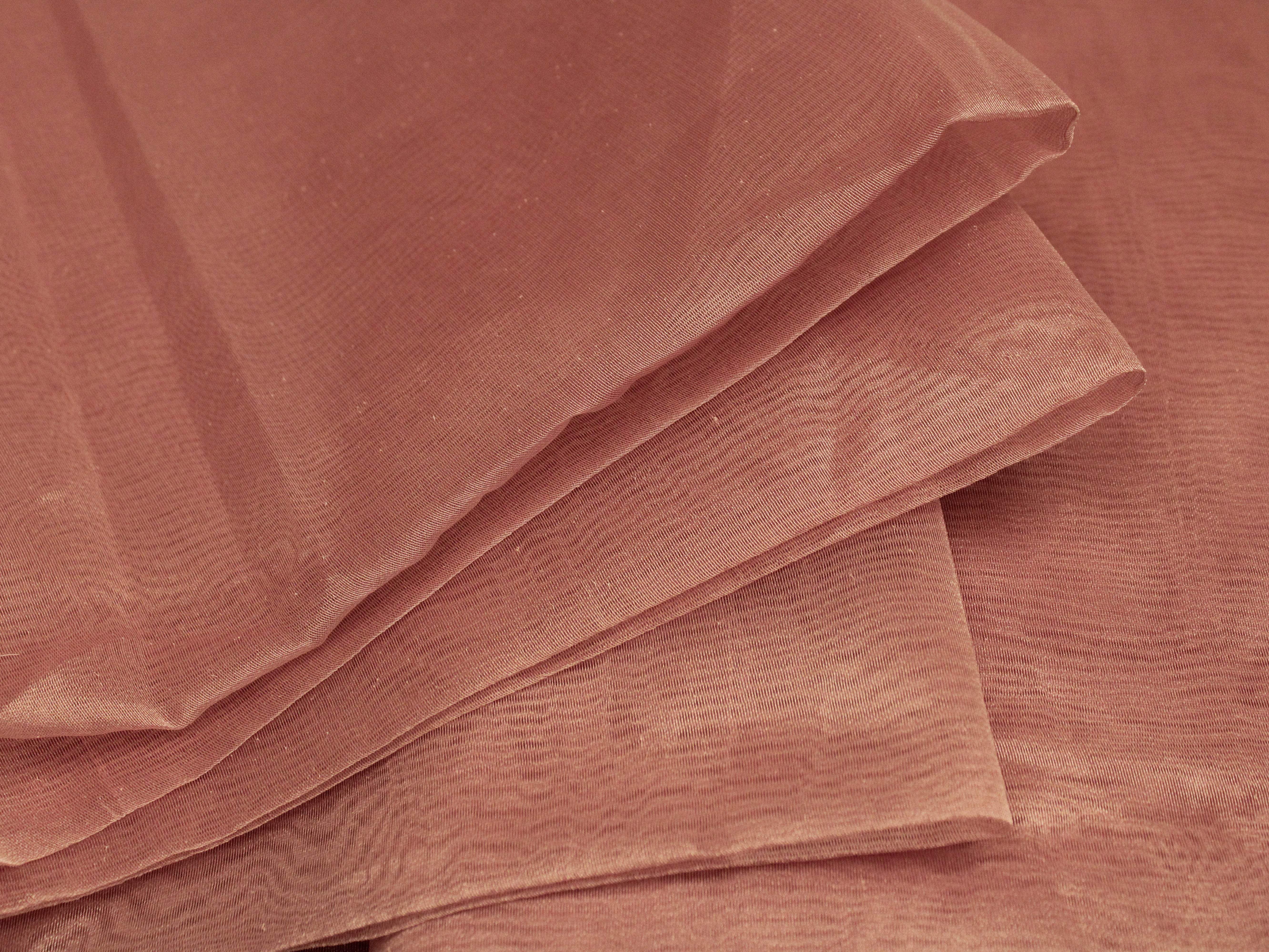 Plain Nylon Tissue Organza Fabric - M'Foks