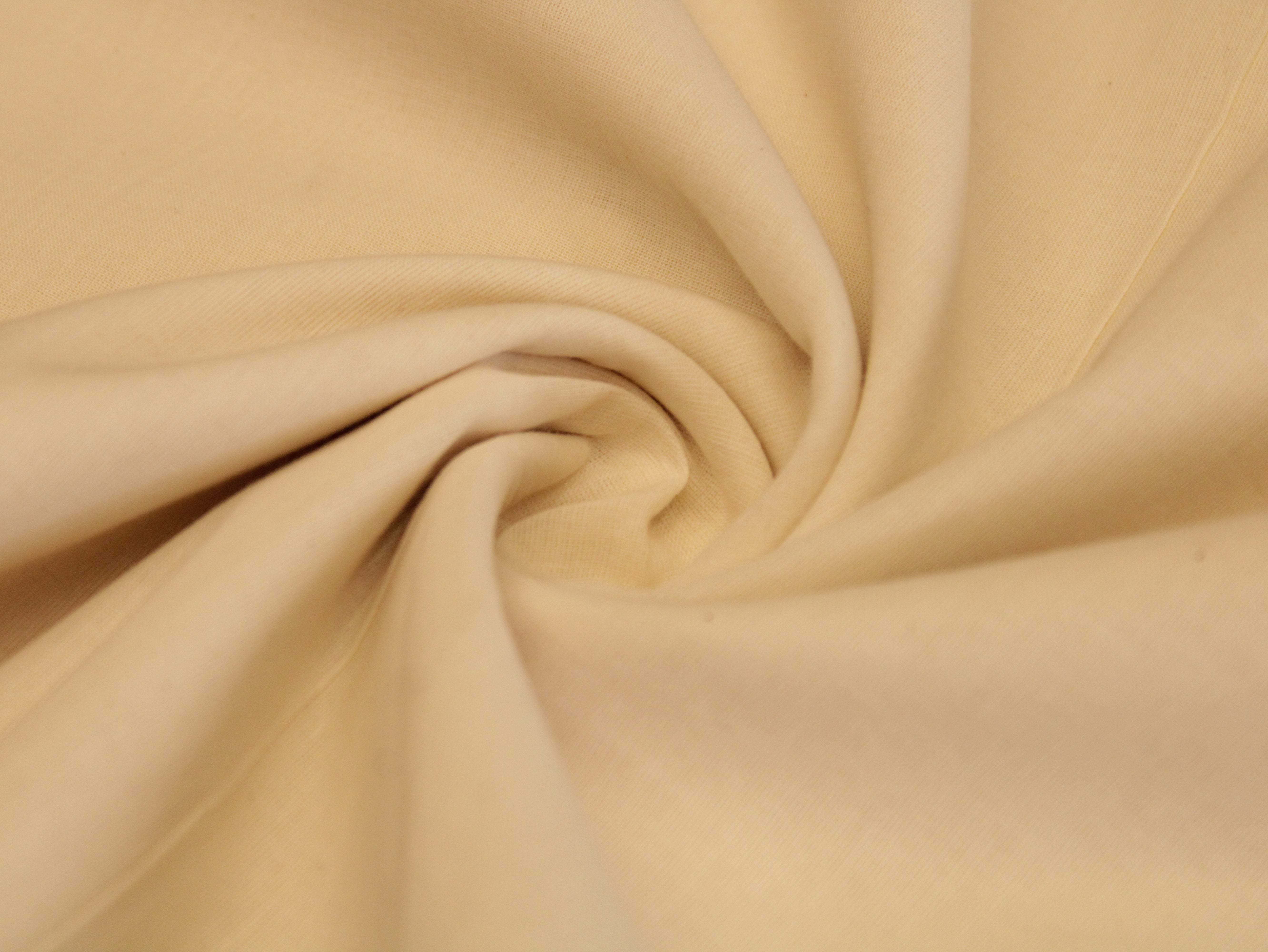 Plain Cora Cotton Cambric Fabric - Raw White Dyeable - M'Foks