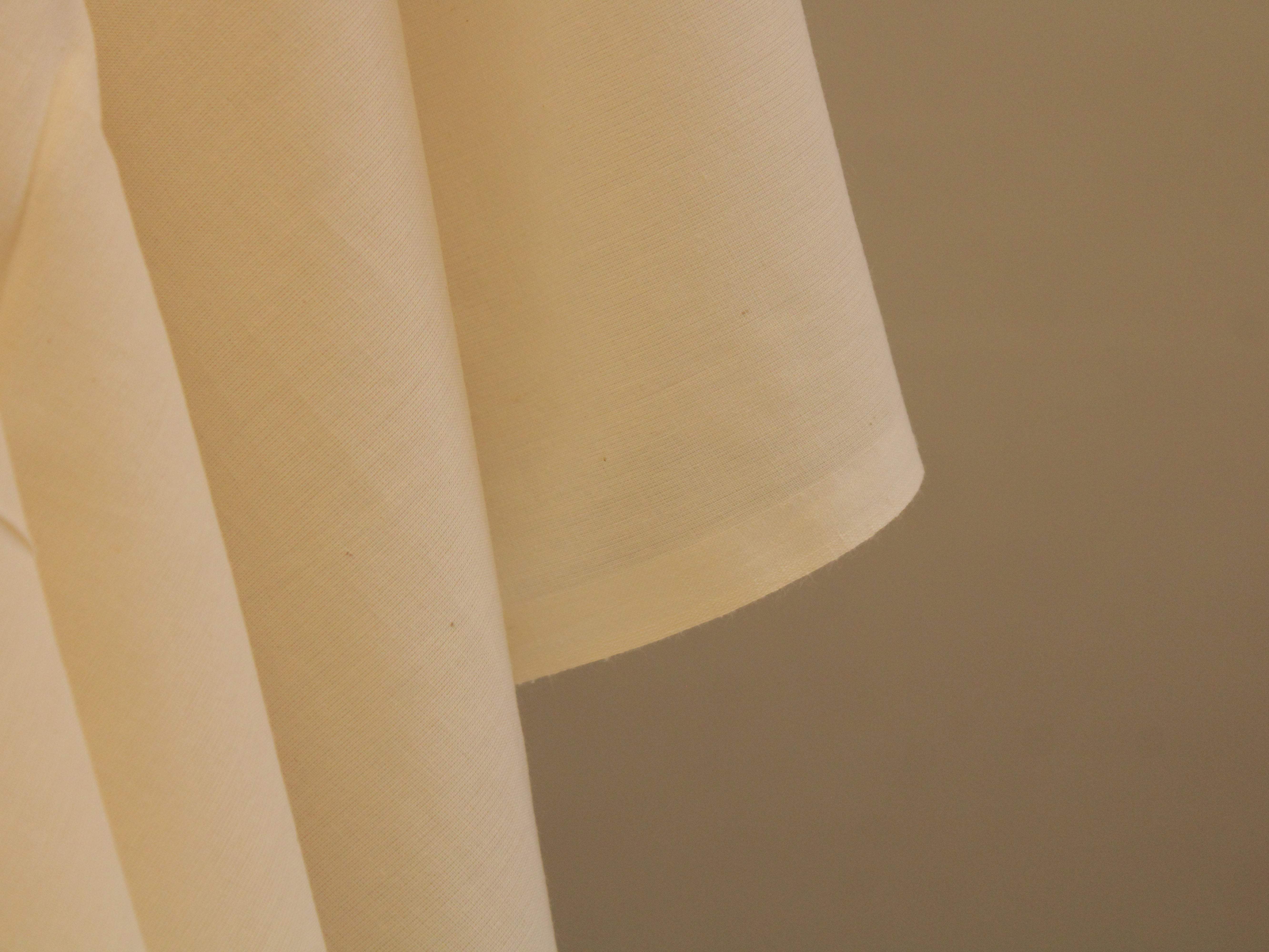 Plain Cora Cotton Cambric Fabric - Raw White Dyeable - M'Foks