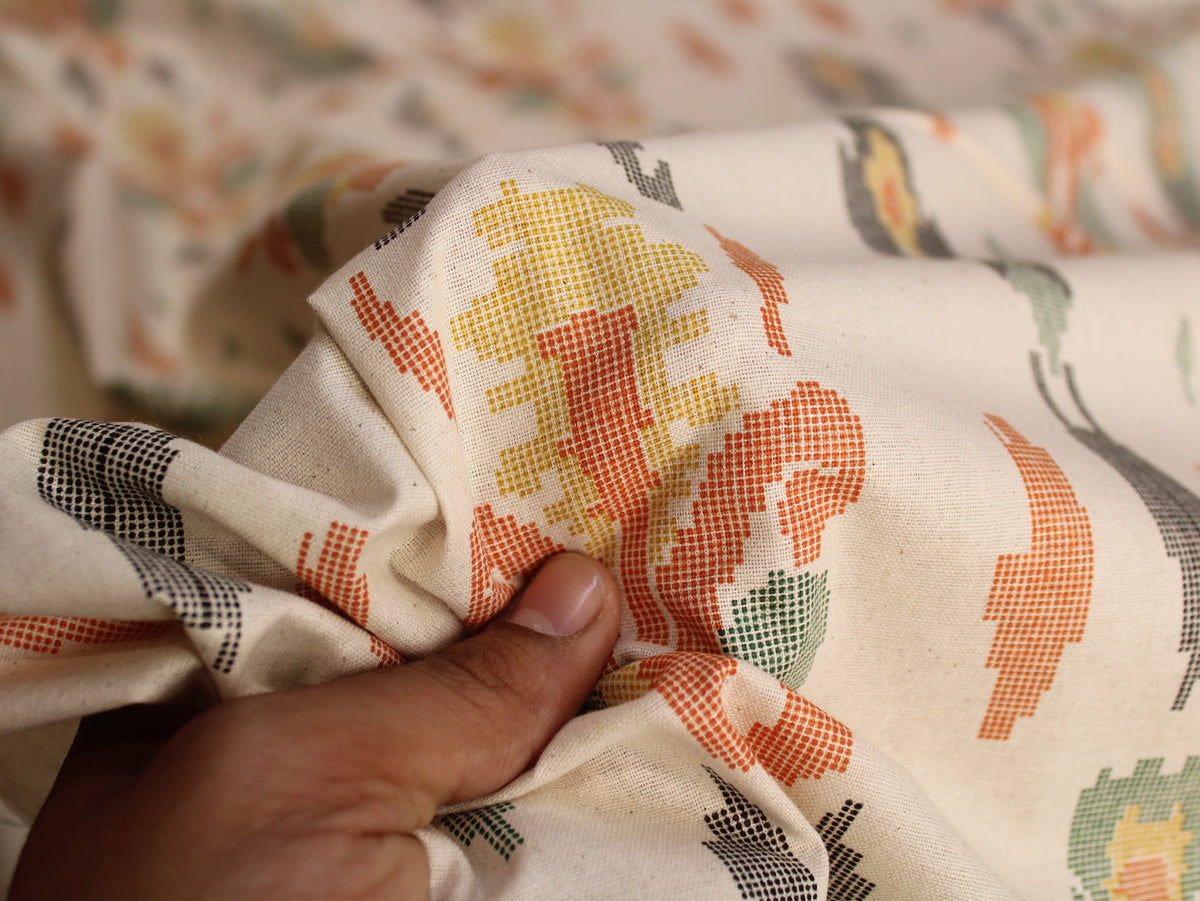 Tissu Imprimé Premium Pur Coton Laize 112 cm