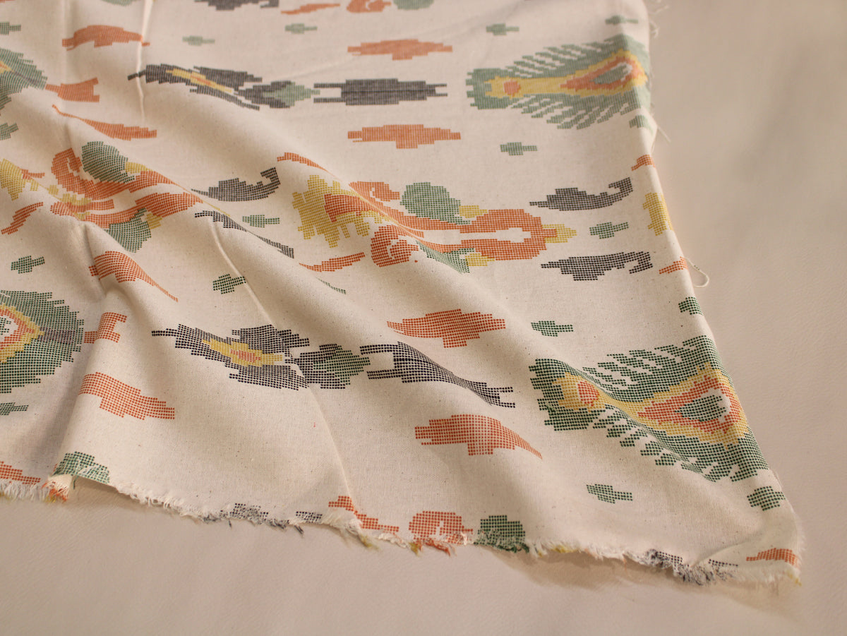 Tissu Imprimé Premium Pur Coton Laize 112 cm
