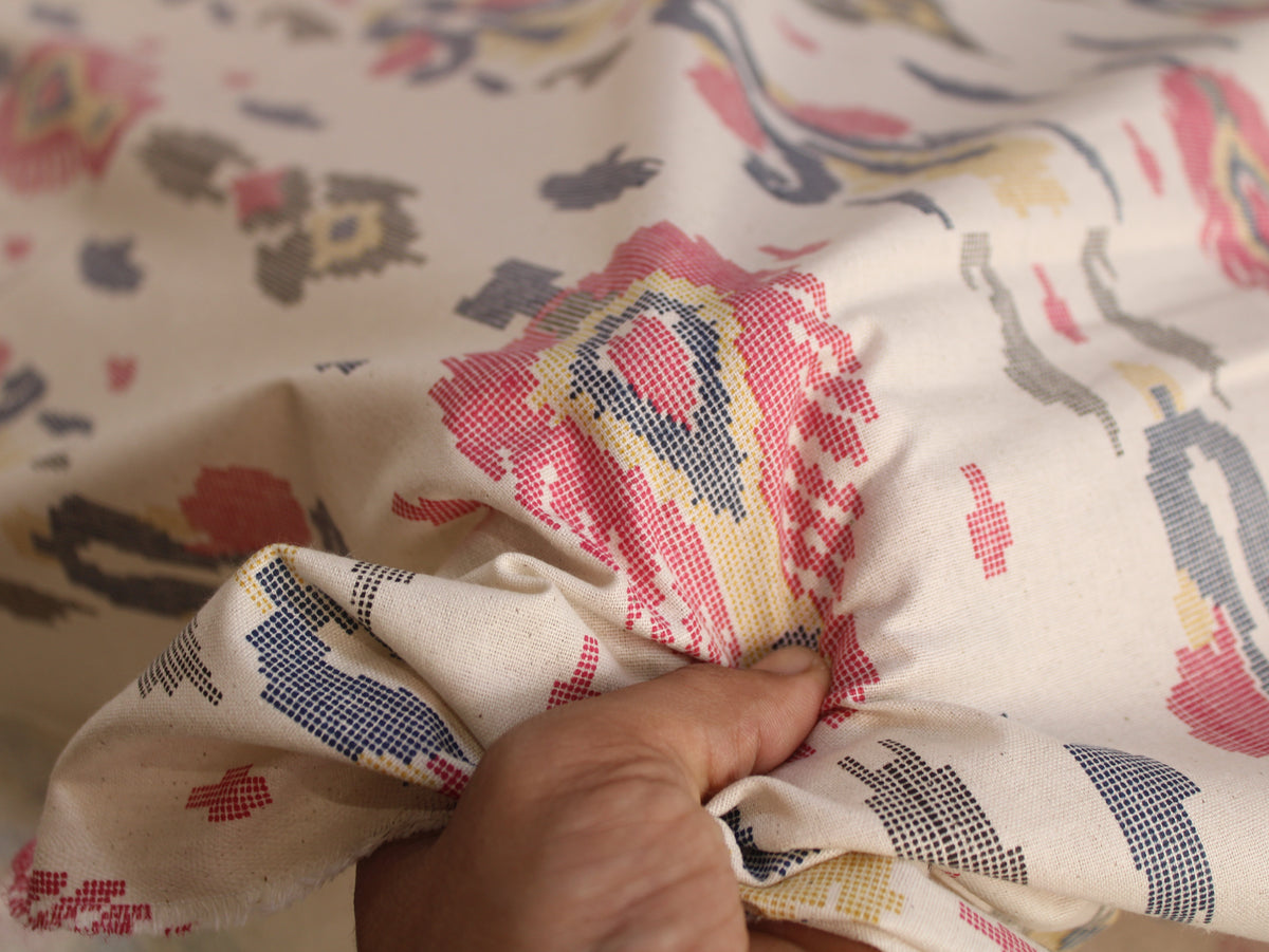 Tissu Imprimé Premium Pur Coton Laize 112 cm
