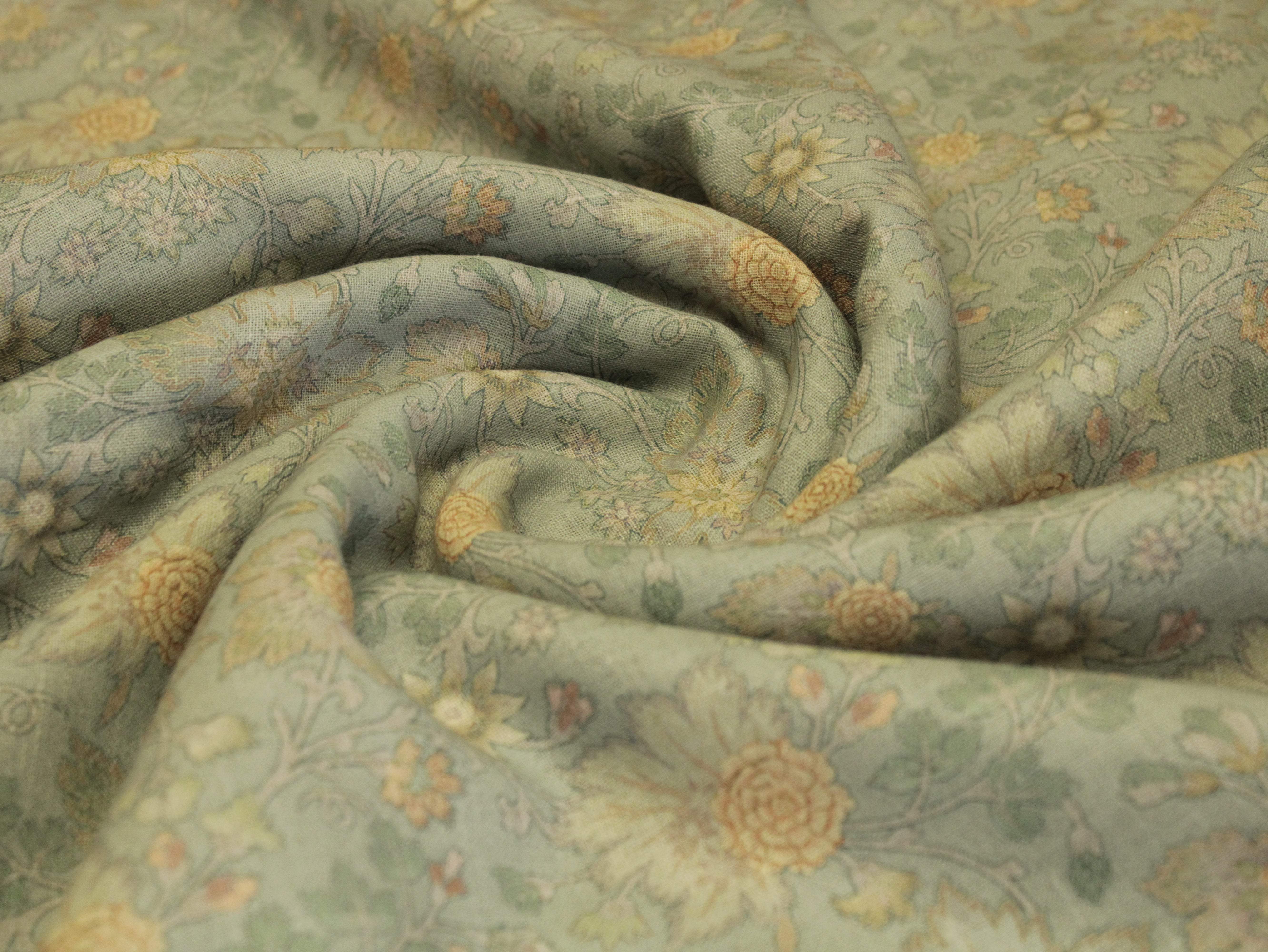 Art Linen Cotton Digital Printed Fabric - M'Foks