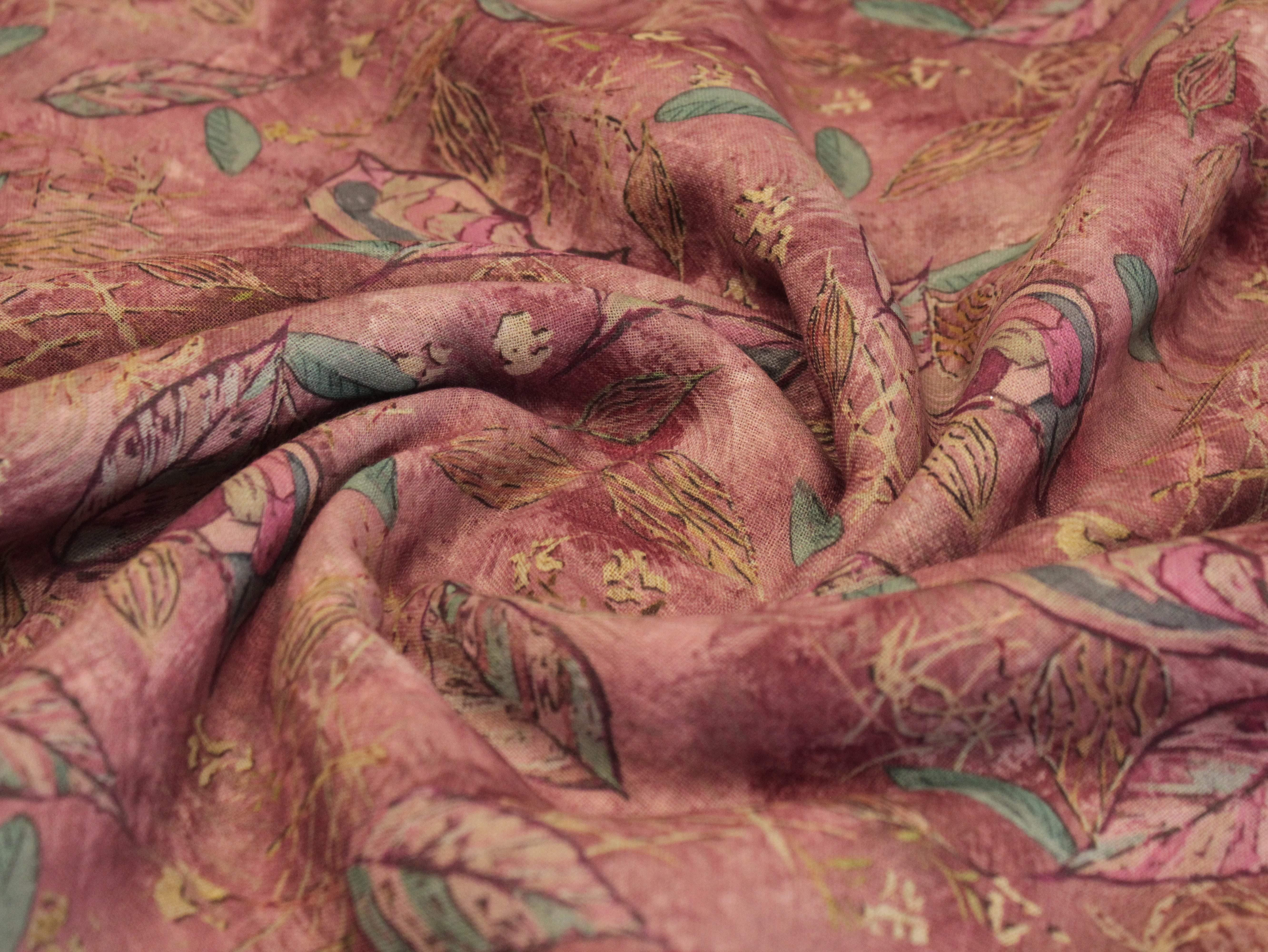 Art Linen Cotton Digital Printed Fabric - M'Foks