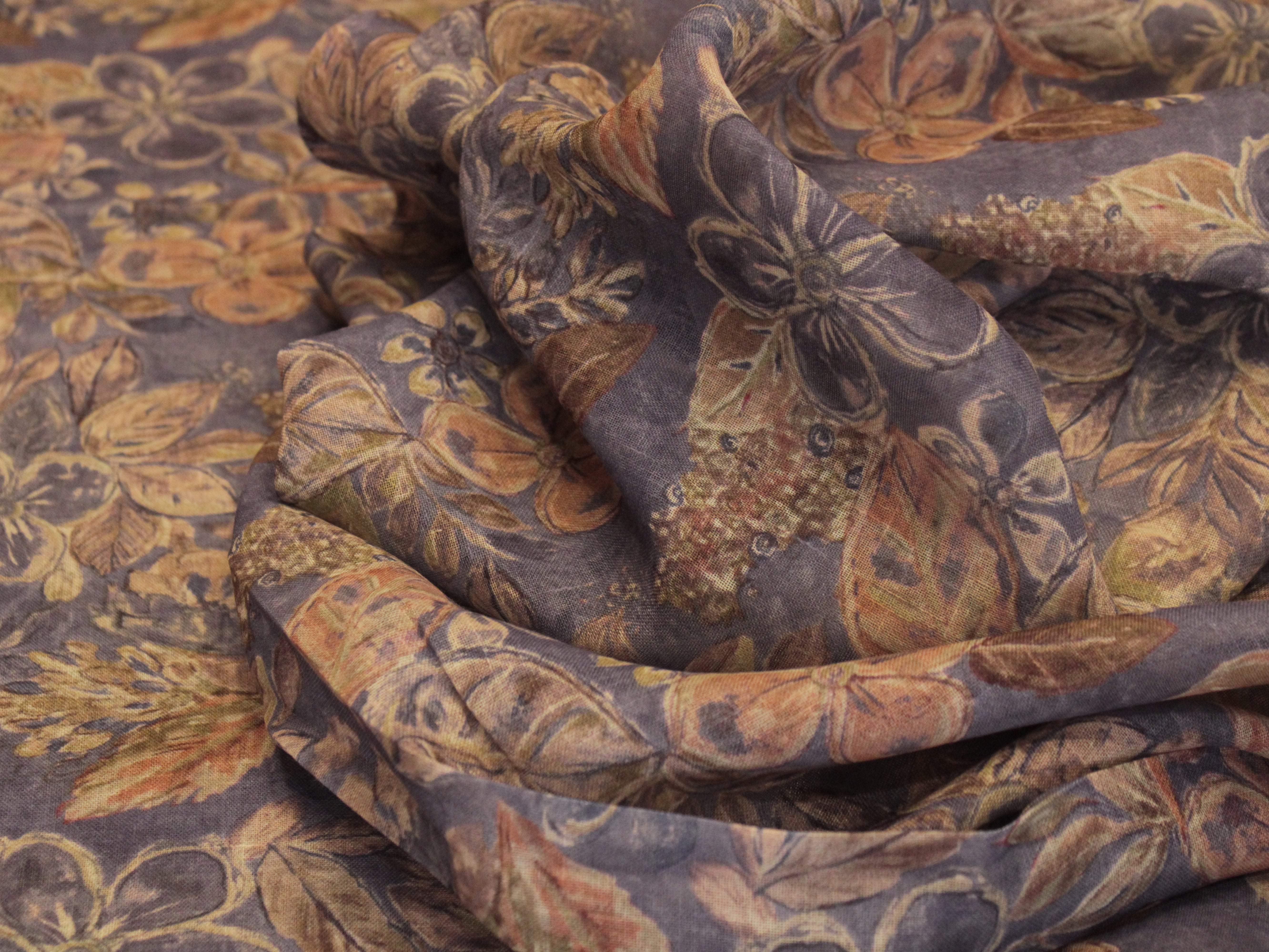 Art Linen Cotton Digital Printed Fabric - M'Foks