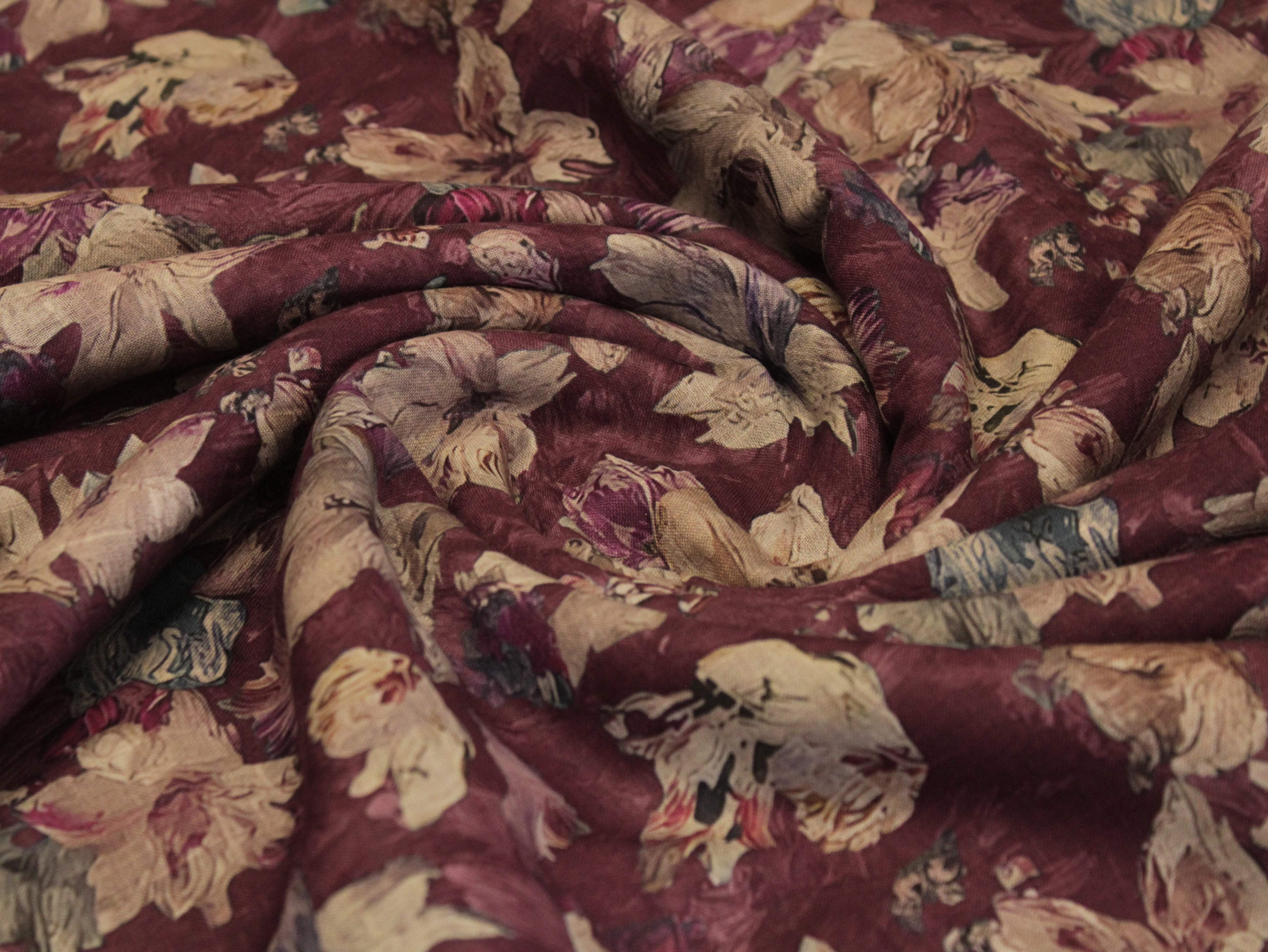 Art Linen Cotton Digital Printed Fabric - M'Foks