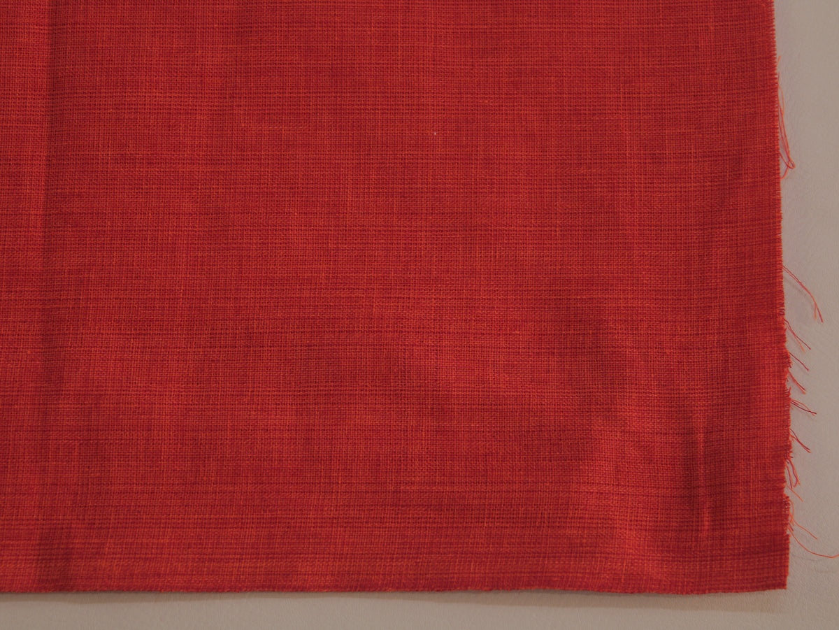 Tissu uni métier à tisser en pur coton, 112 cm de large - Marron clair