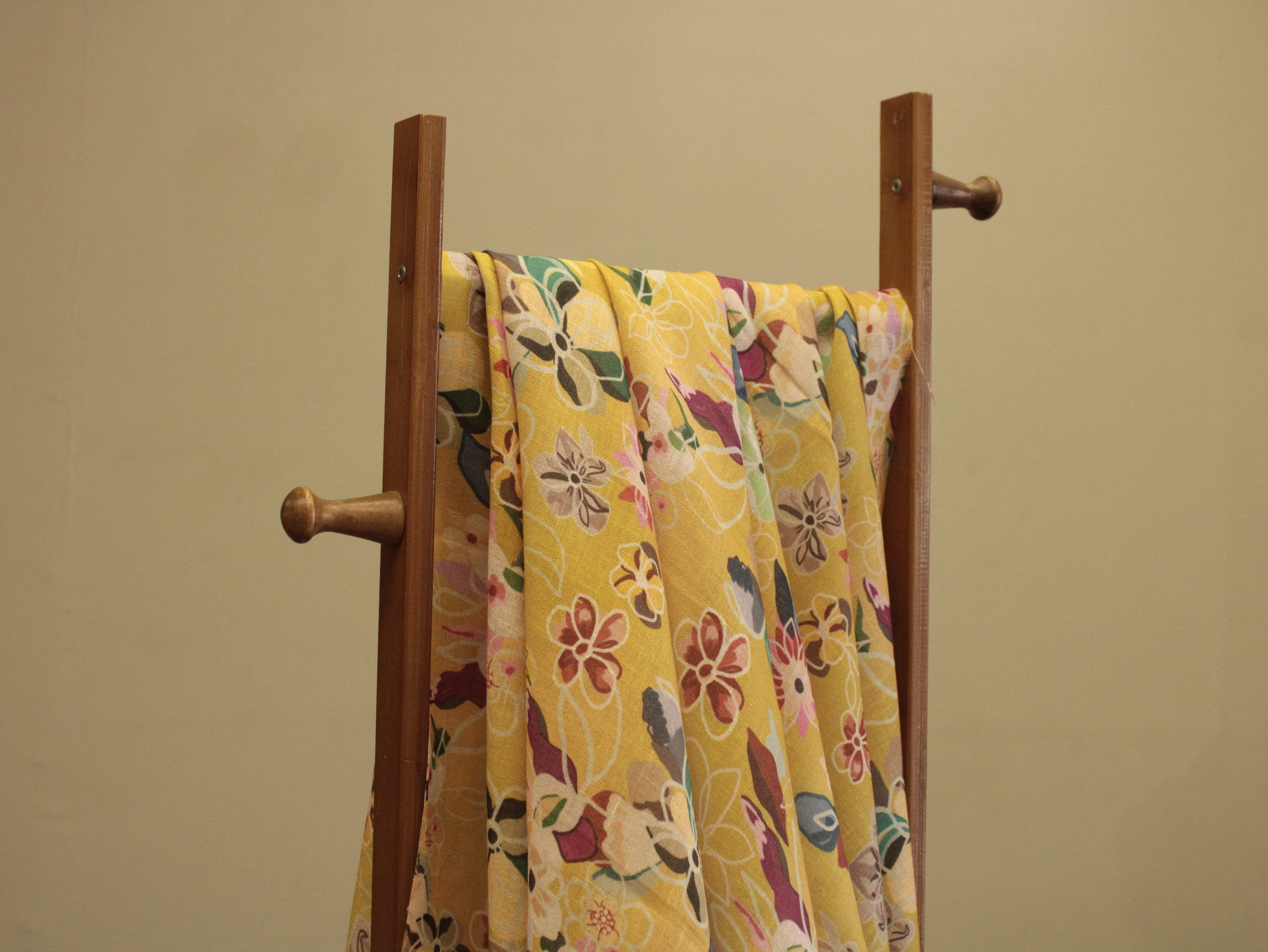 Art Linen Cotton Digital Printed Fabric - M'Foks