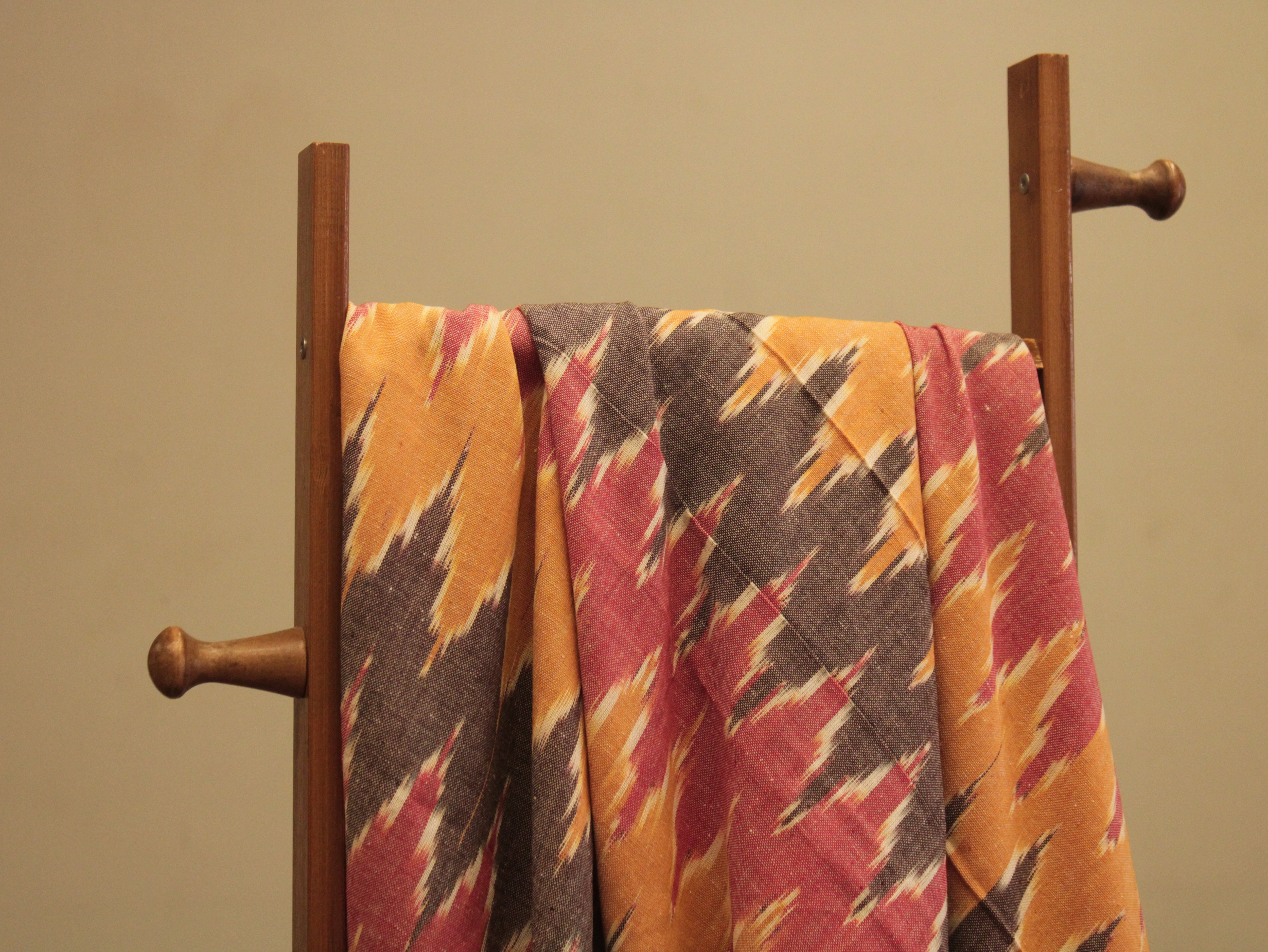 Euphoric - Cotton Block Printed Fabric by M'Foks