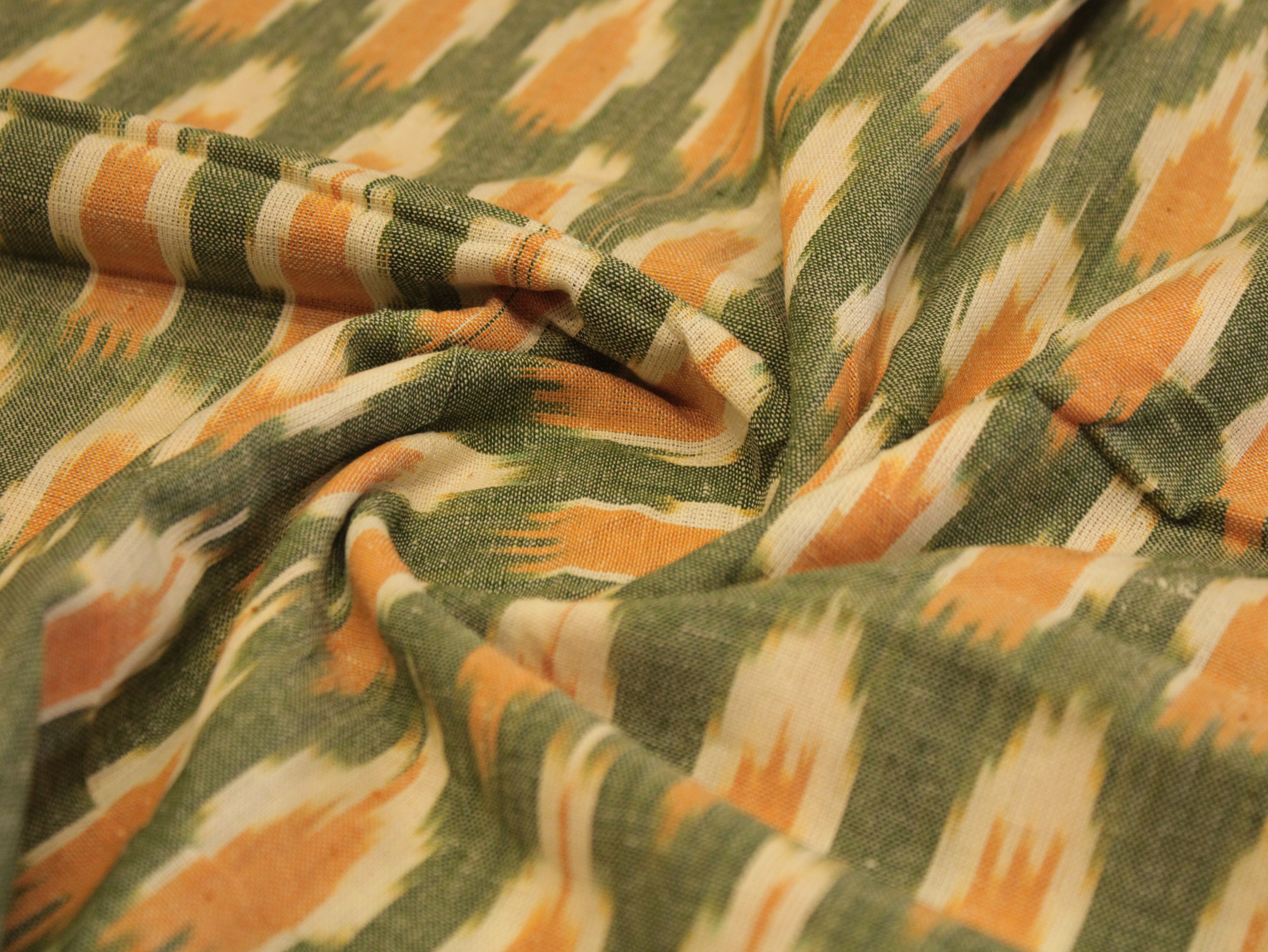 Natural Cotton Hakoba Fabric - Cream Dyeable