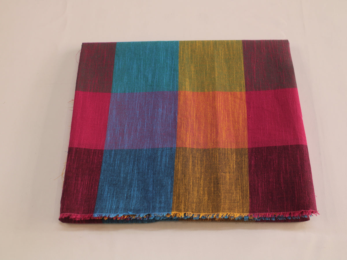Tissu Seersucker Pur Coton Lavé Qualité 44 Pouces | Seersucker À Carreaux