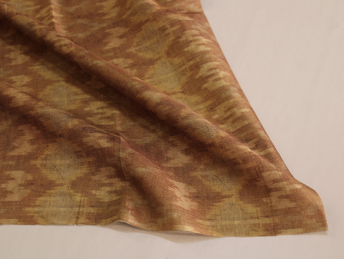 Digital Printed Art Matka Silk Slub Texture Fabric | 44 Inch