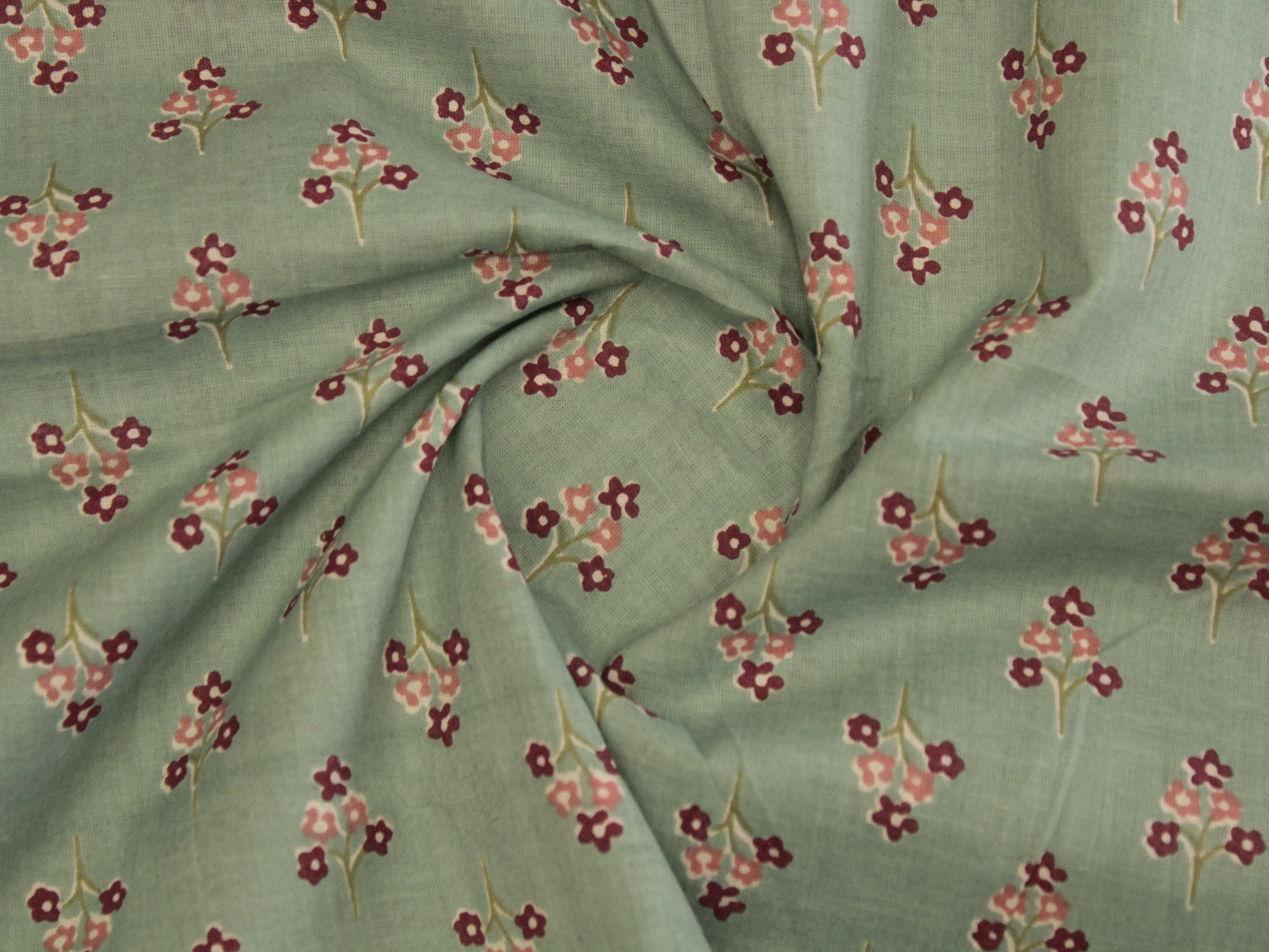 Knots: Bemberg Georgette Bandhini Fabric - Rani