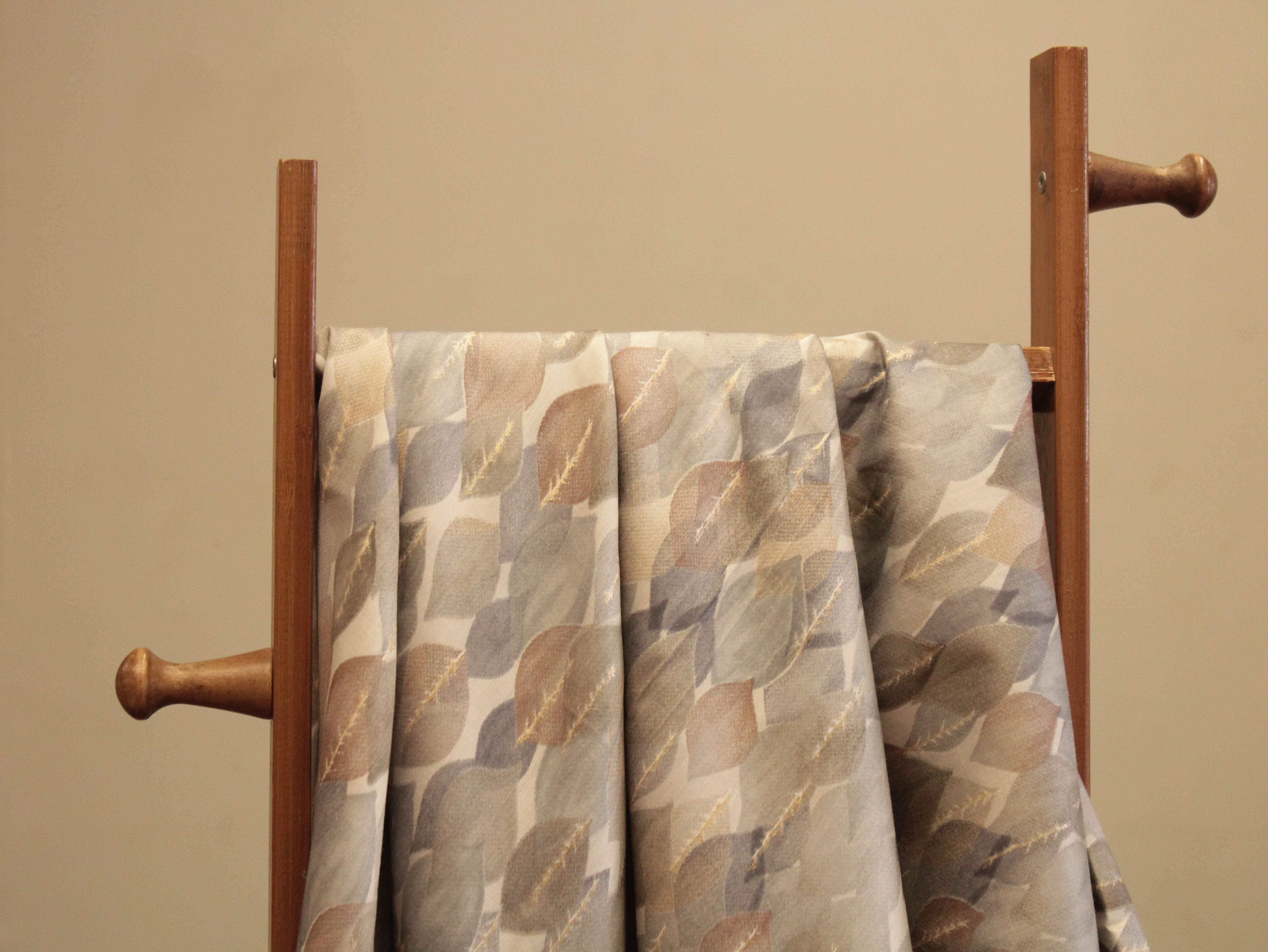 Digital Print Giza Cotton fabric - Grey - M'Foks