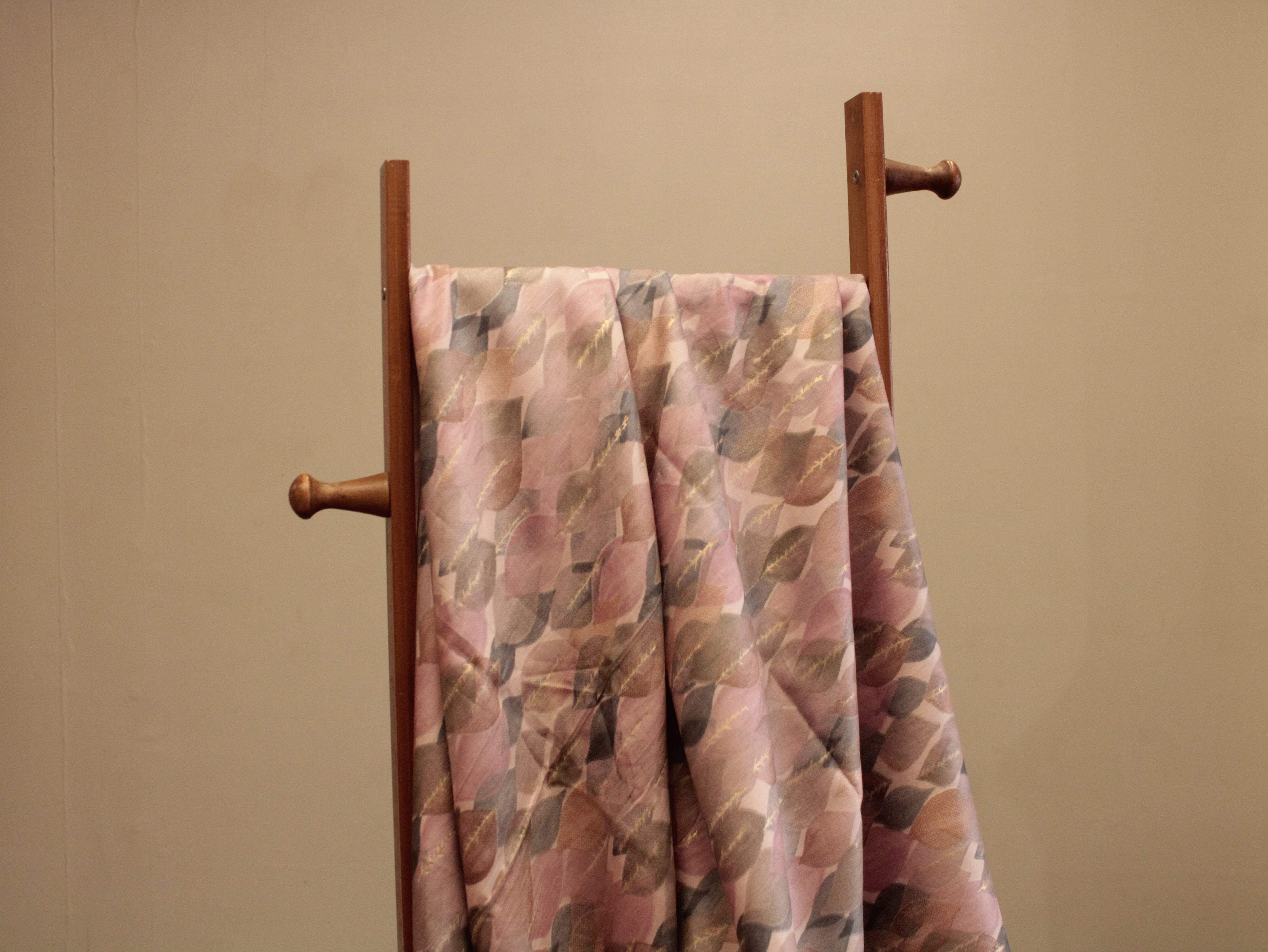 Digital Print Giza Cotton fabric - Pink - M'Foks