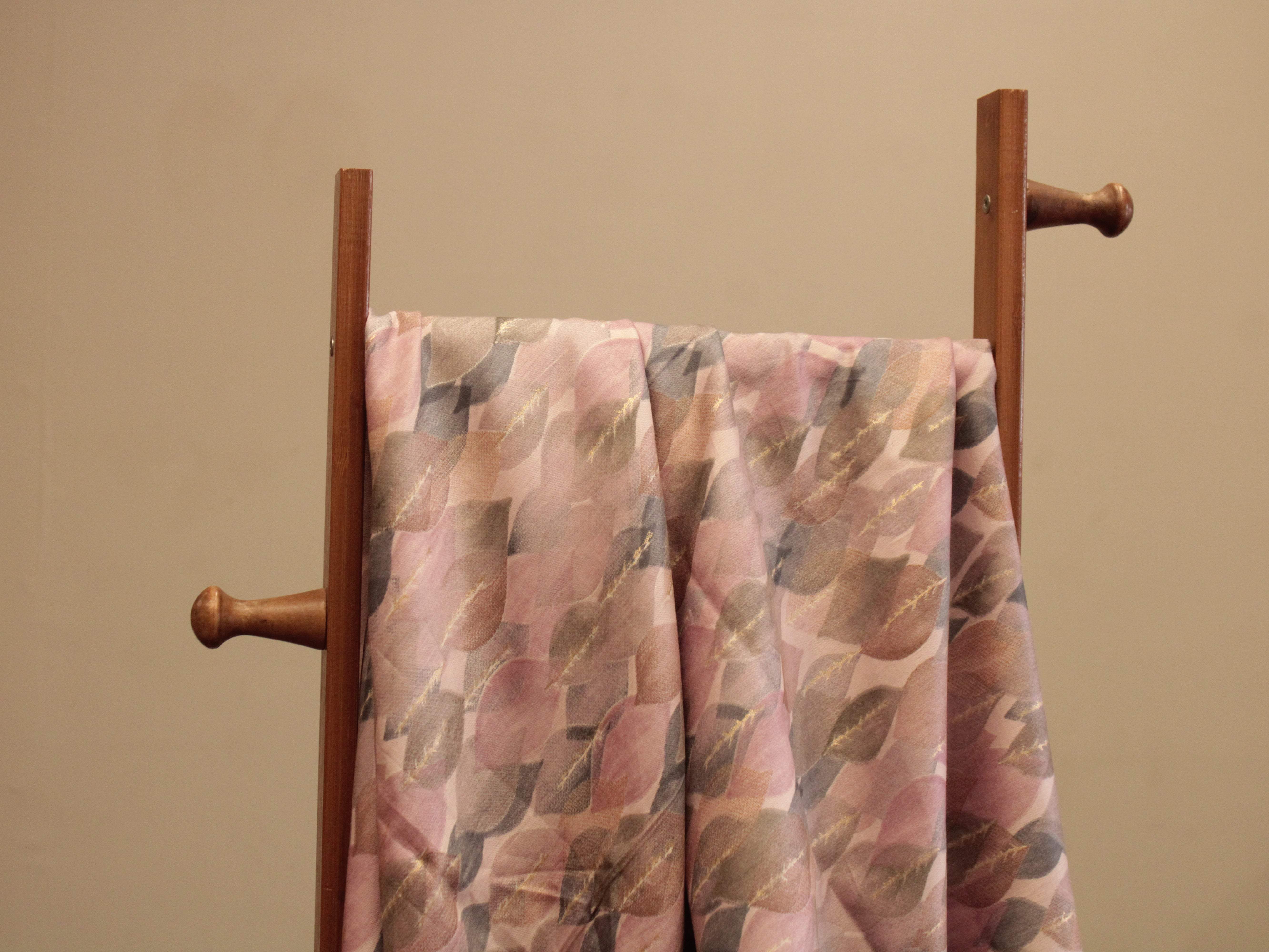 Digital Print Giza Cotton fabric - Pink - M'Foks