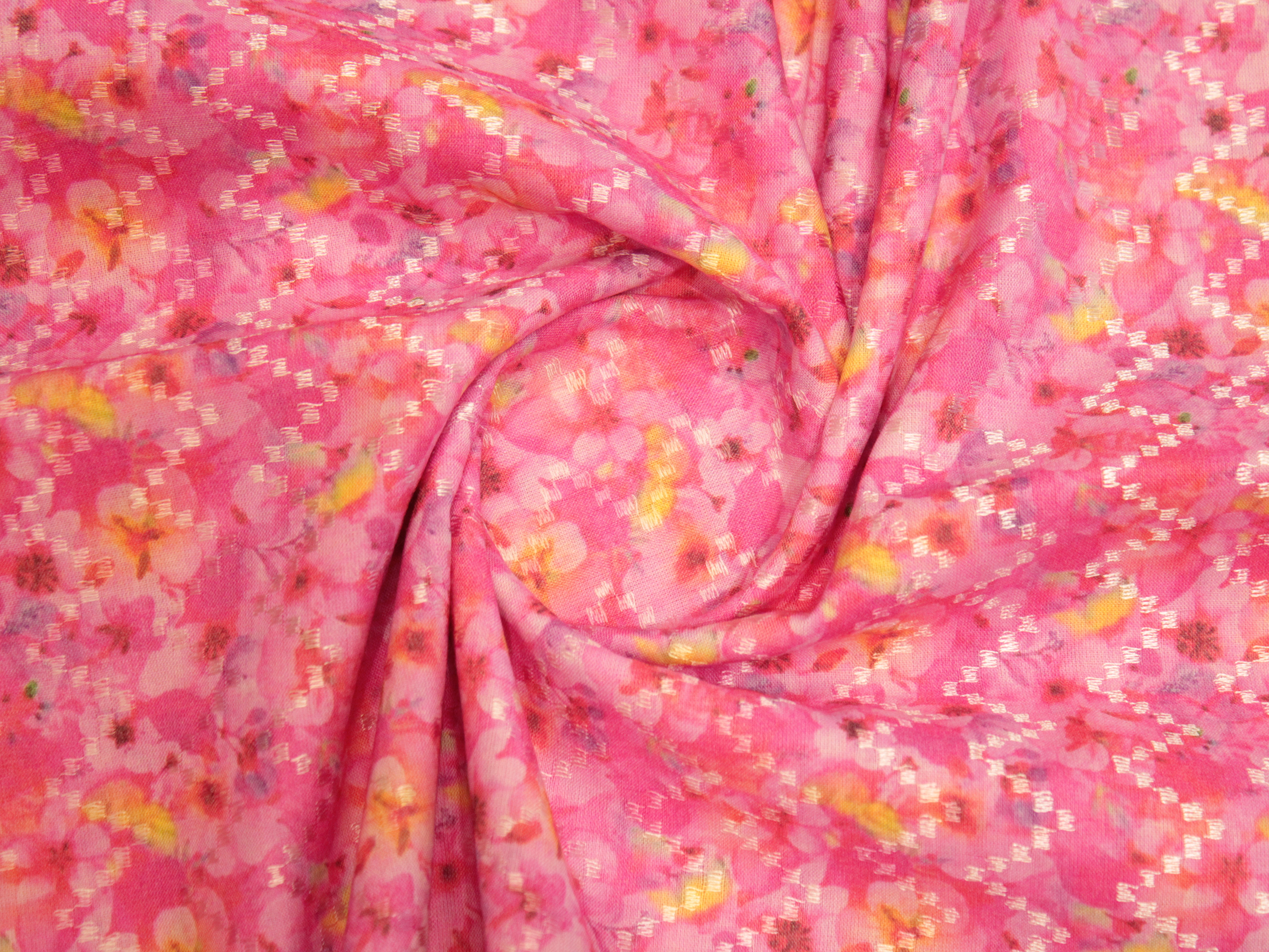 Woven Cotton Digital Print Fabric