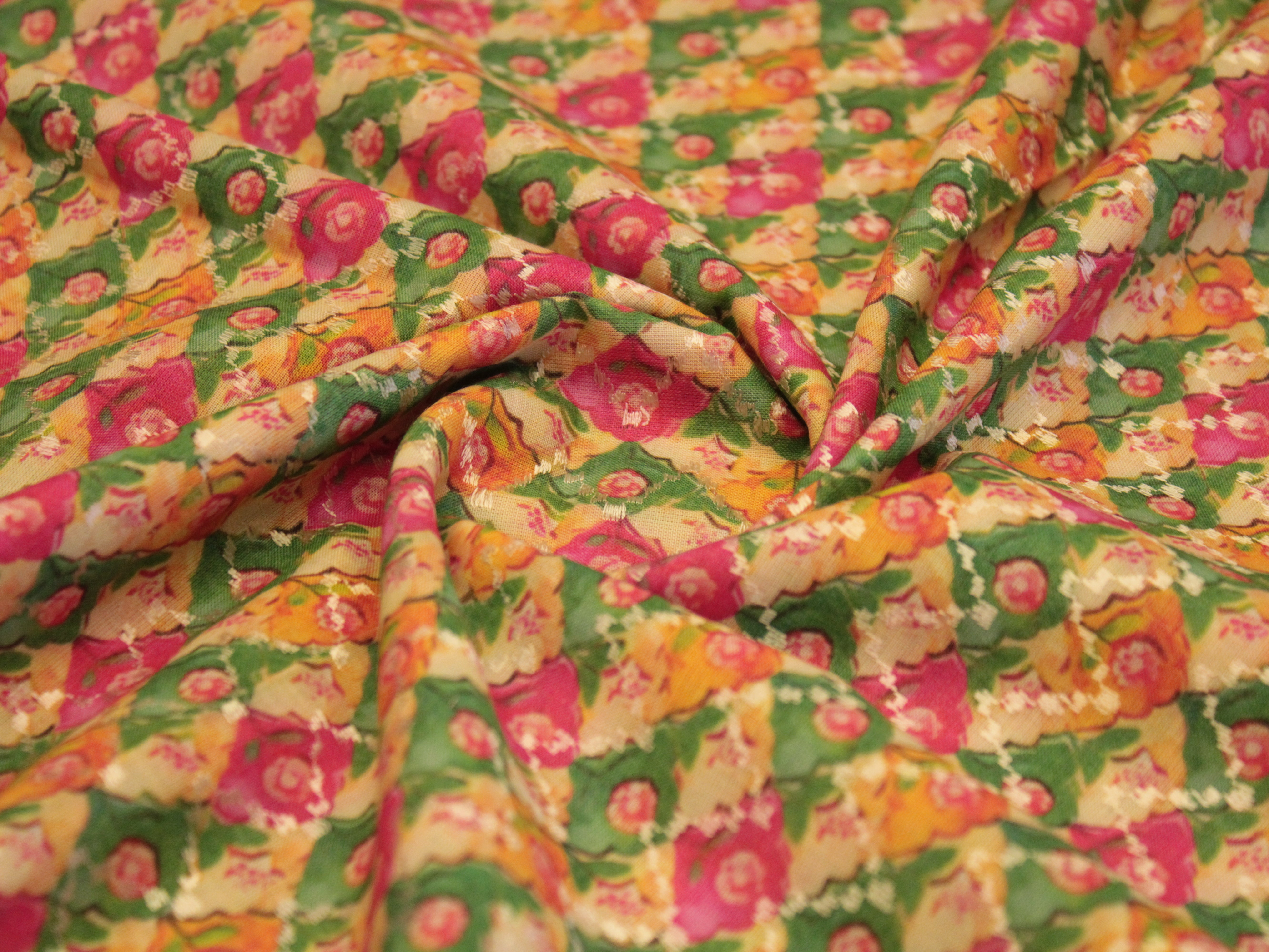 Woven Cotton Digital Print Fabric