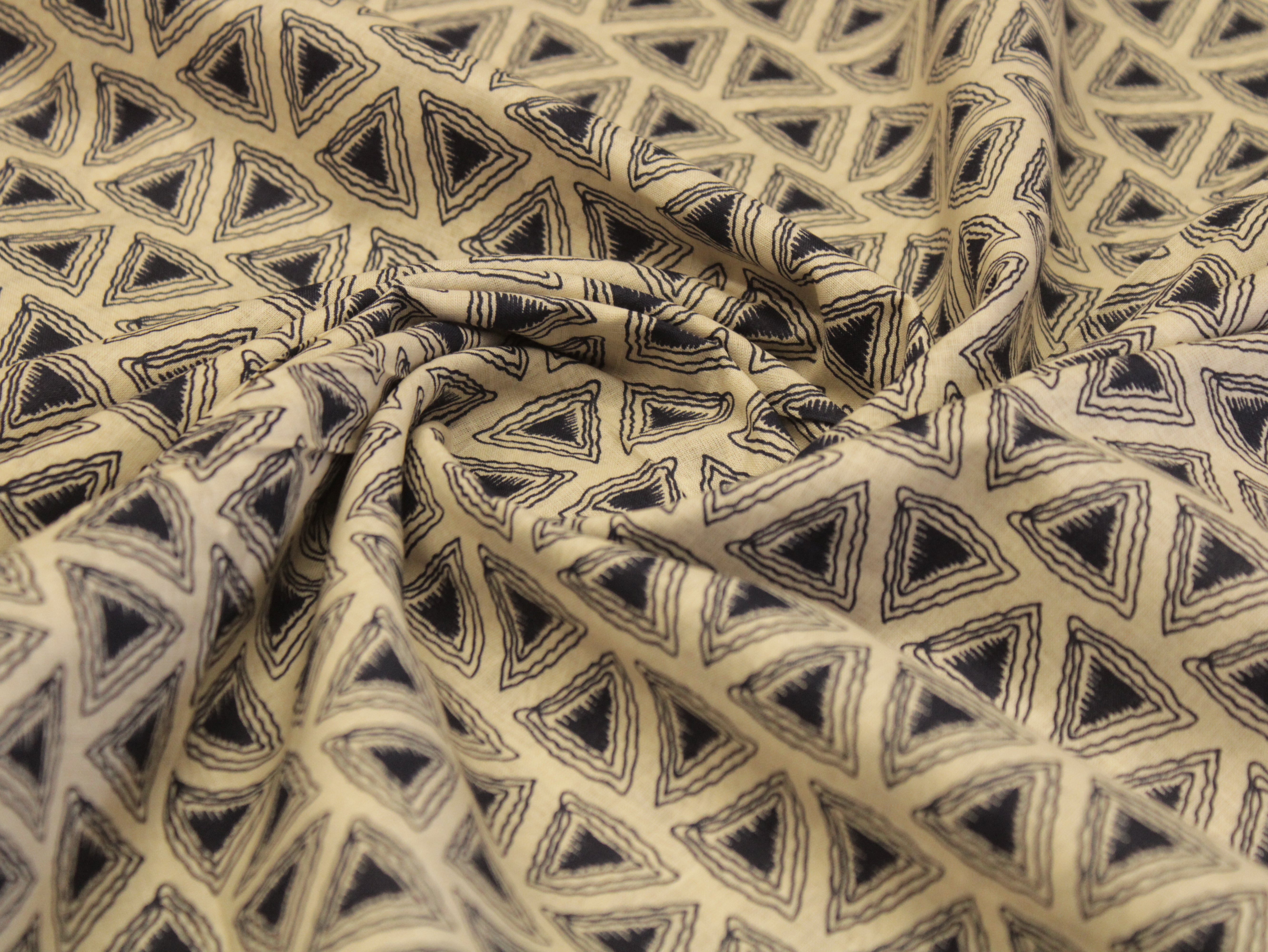 Premium cotton printed fabric - Blue