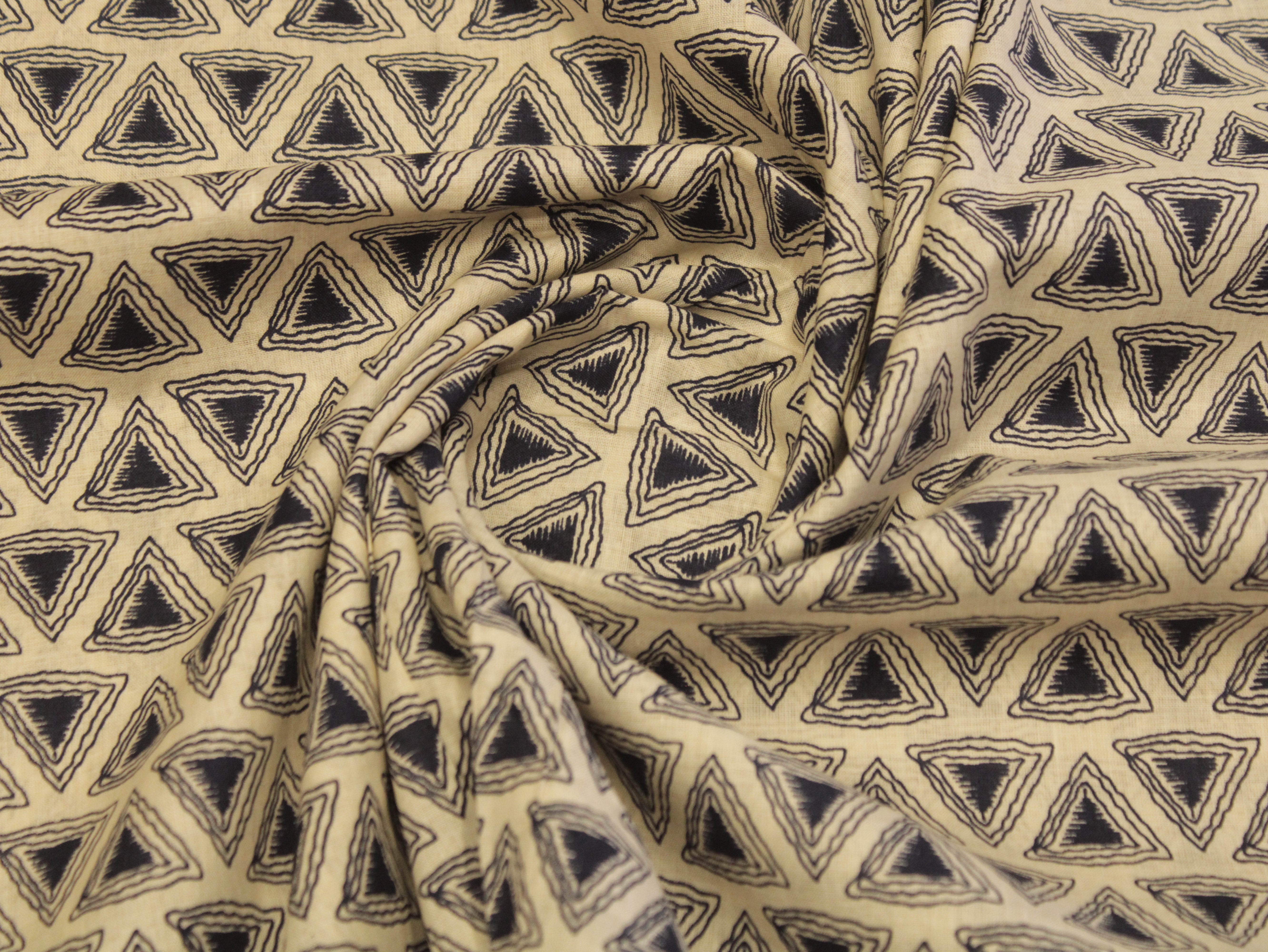 Premium cotton printed fabric - Blue
