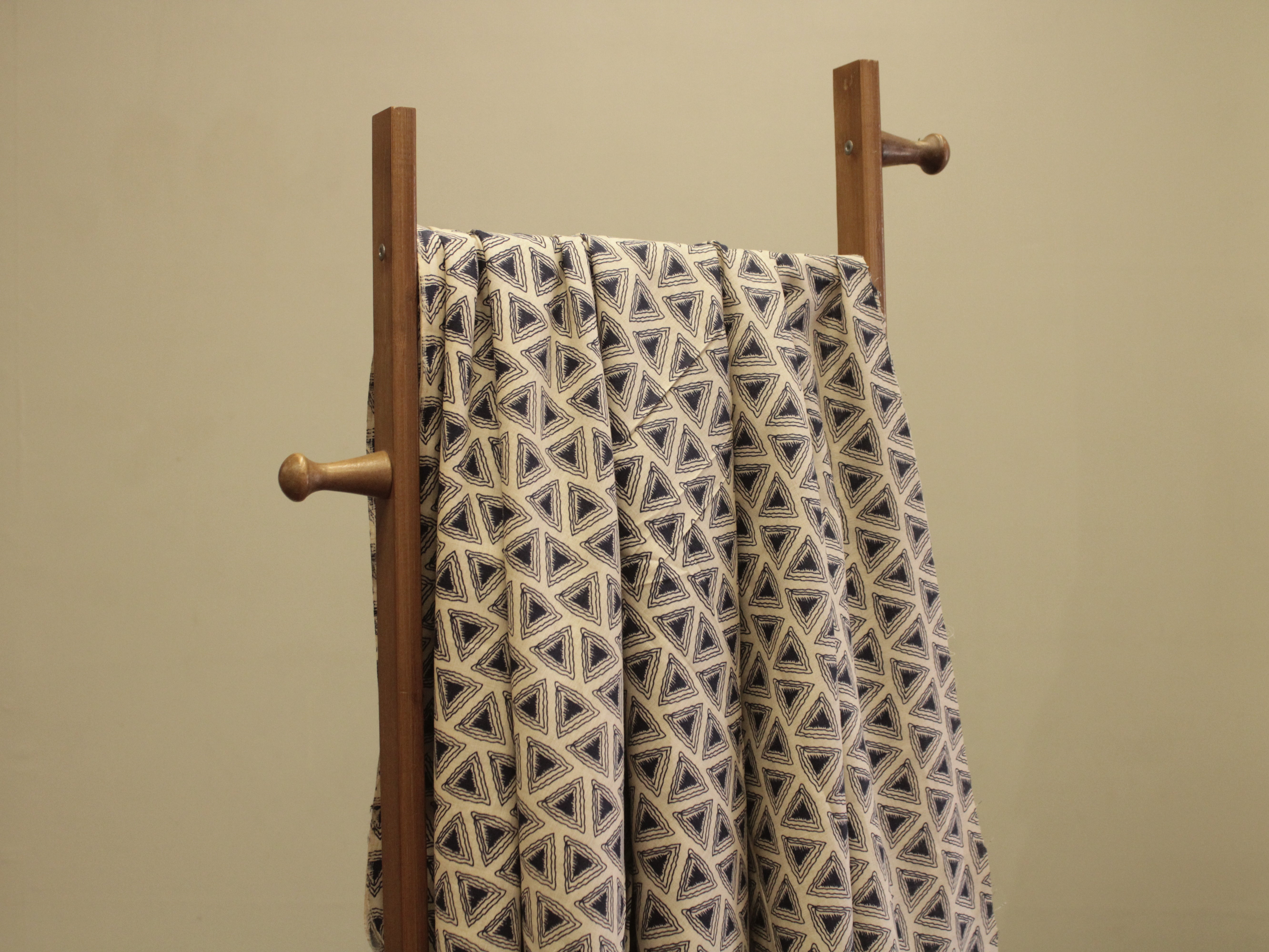 Premium cotton printed fabric - Blue