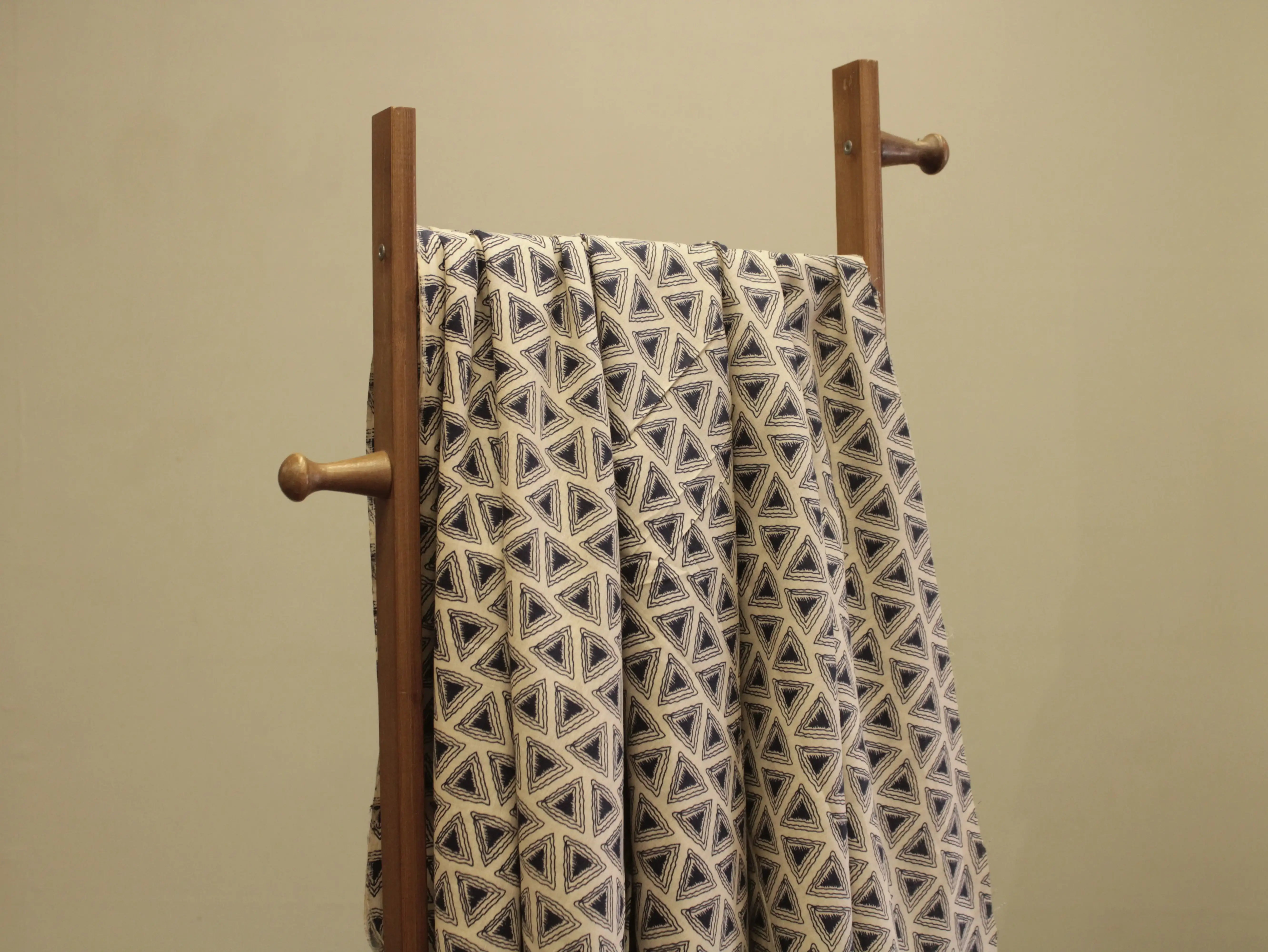 Premium cotton printed fabric - Blue