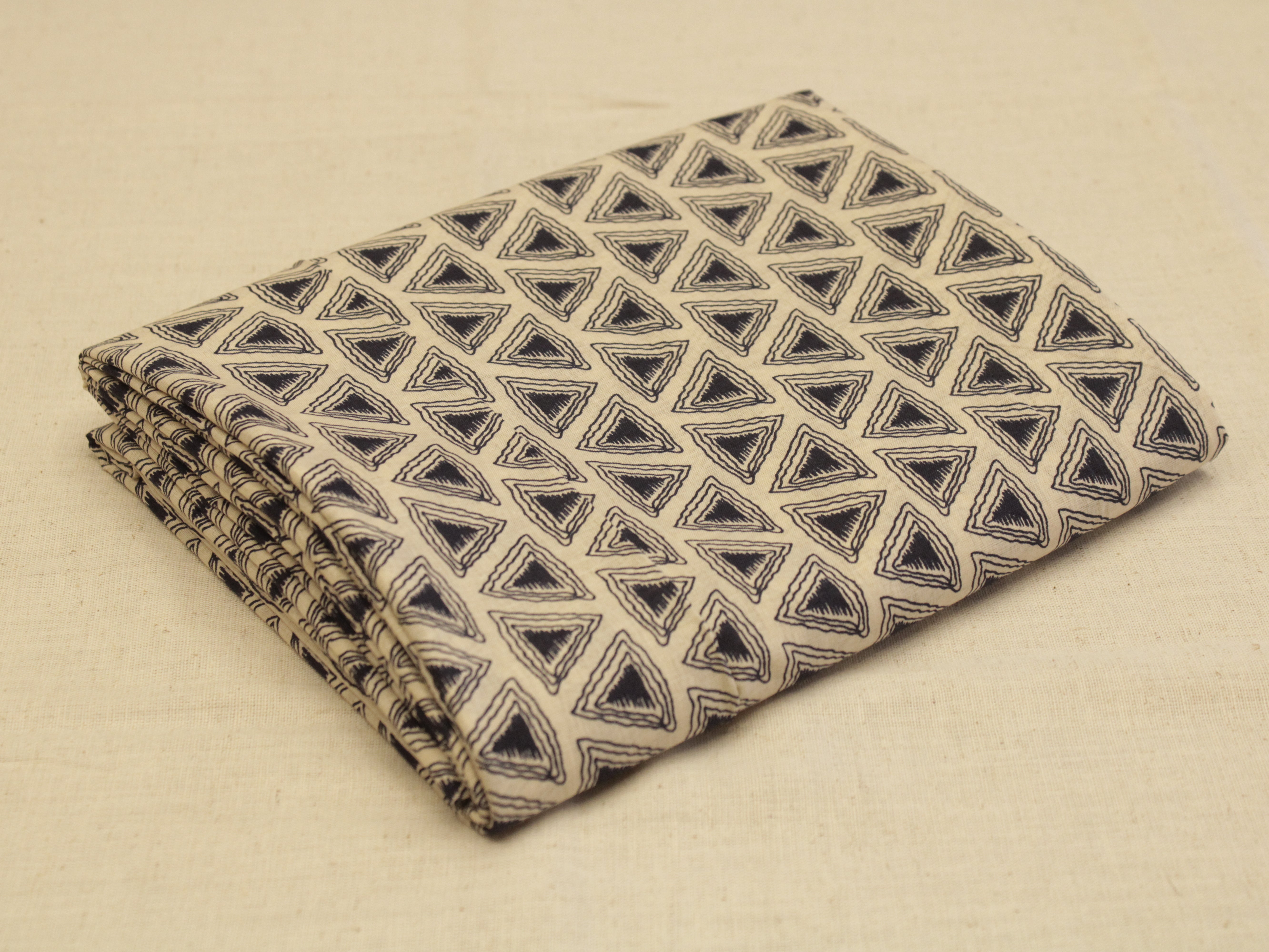 Premium cotton printed fabric - Blue