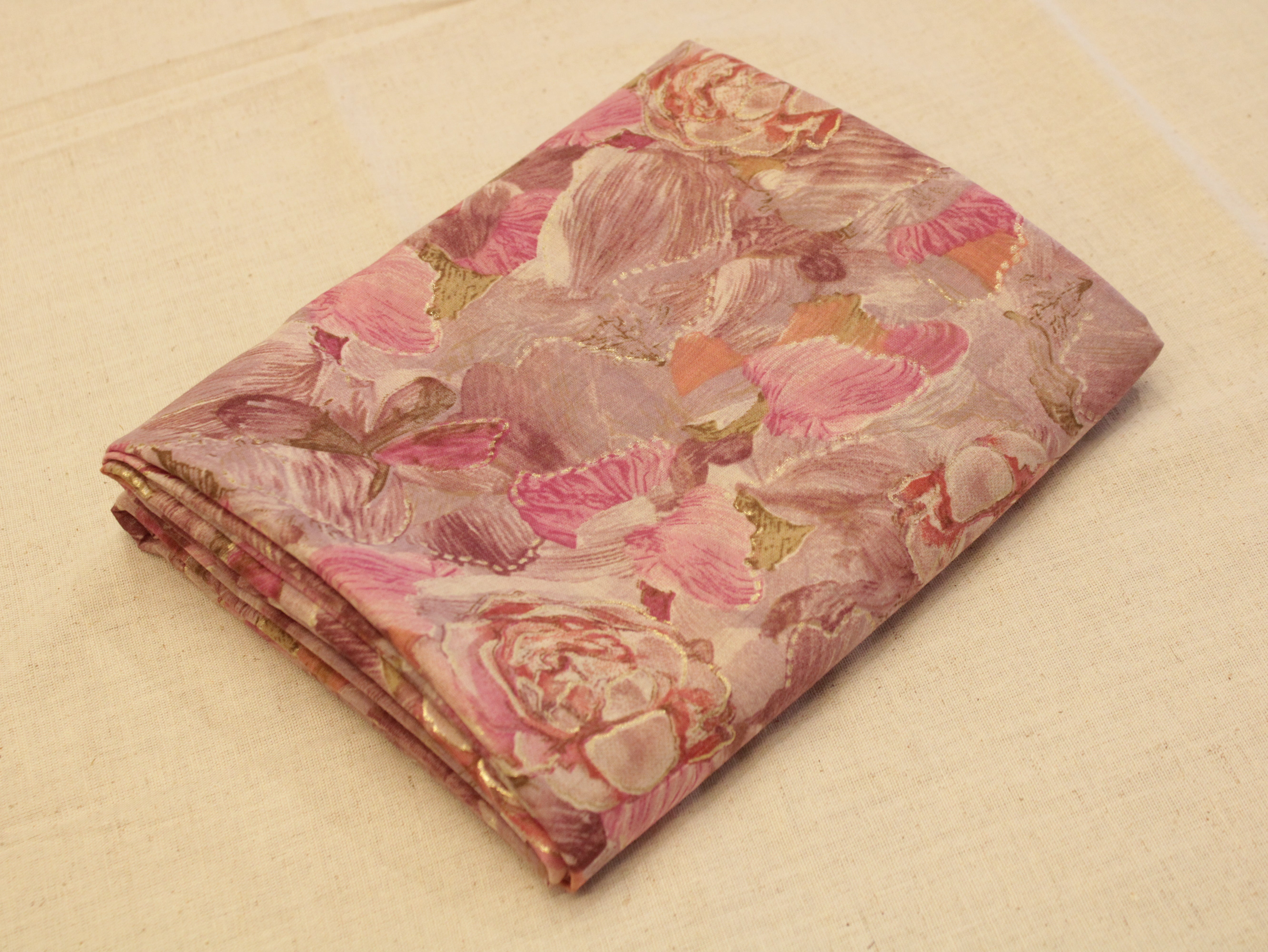 Premium Micro Fiber Pure Mal Mal Cotton Printed Fabric