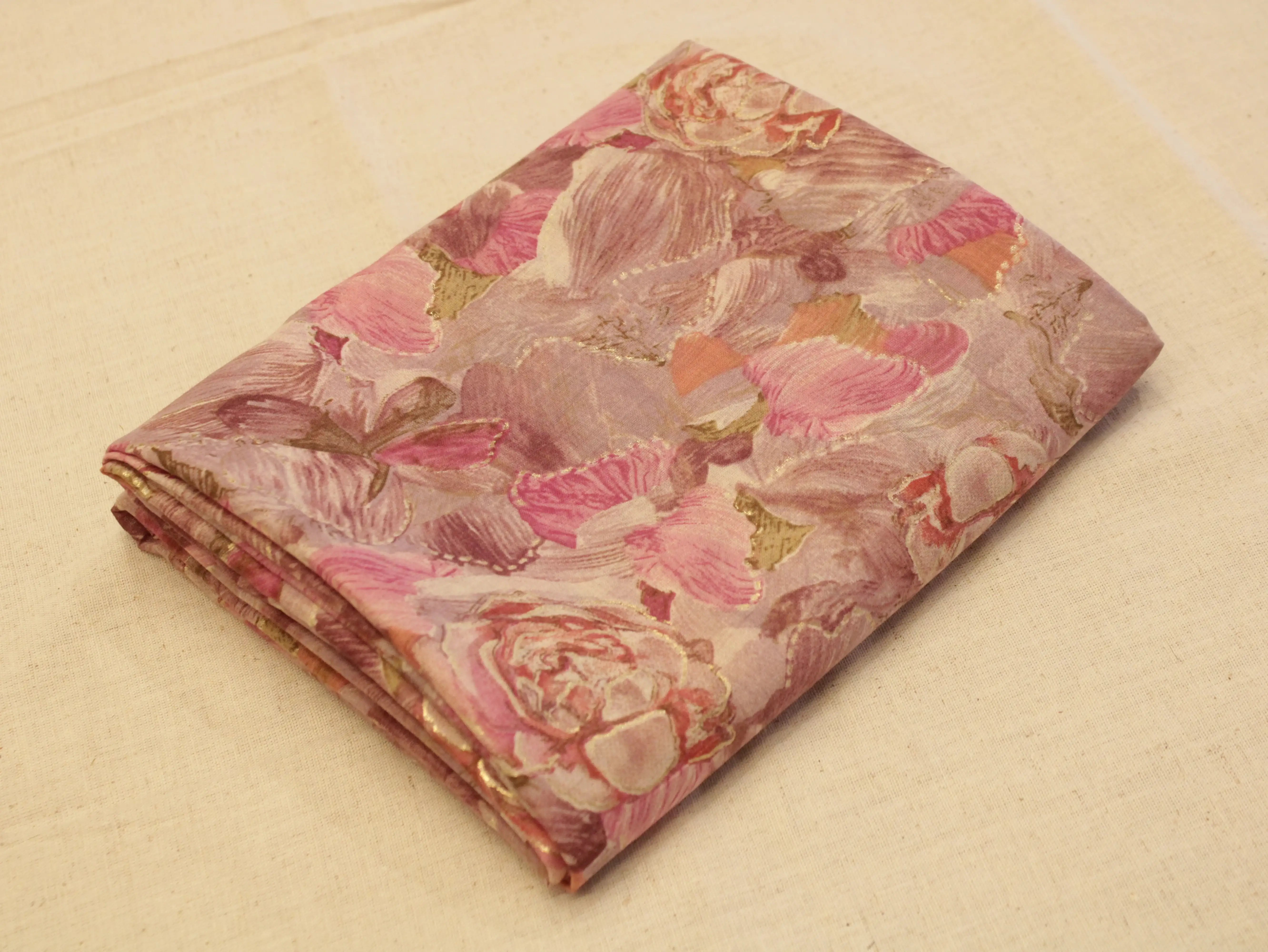 Premium Micro Fiber Pure Mal Mal Cotton Printed Fabric
