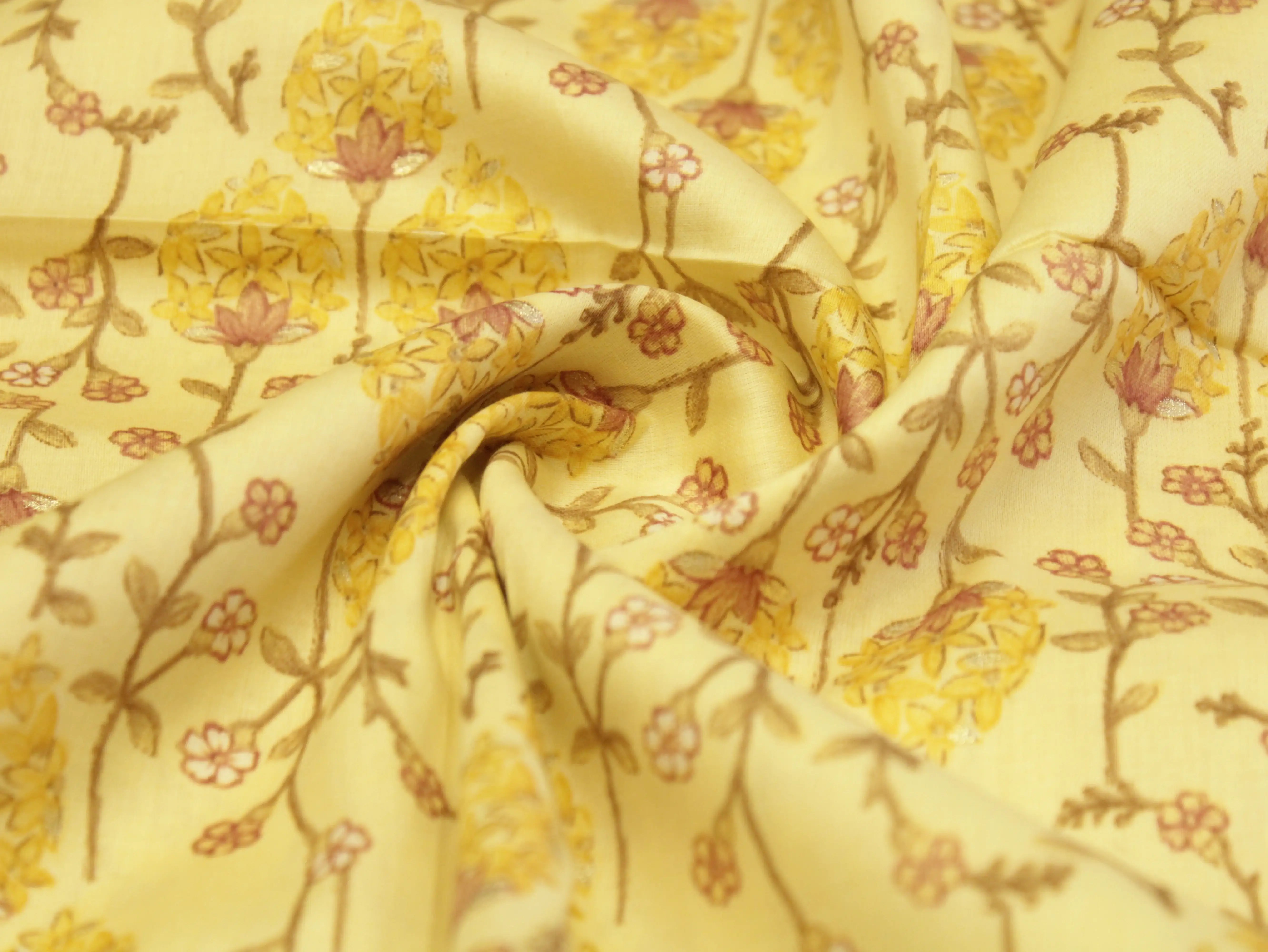 Premium Giza Pure Cotton Print Fabric