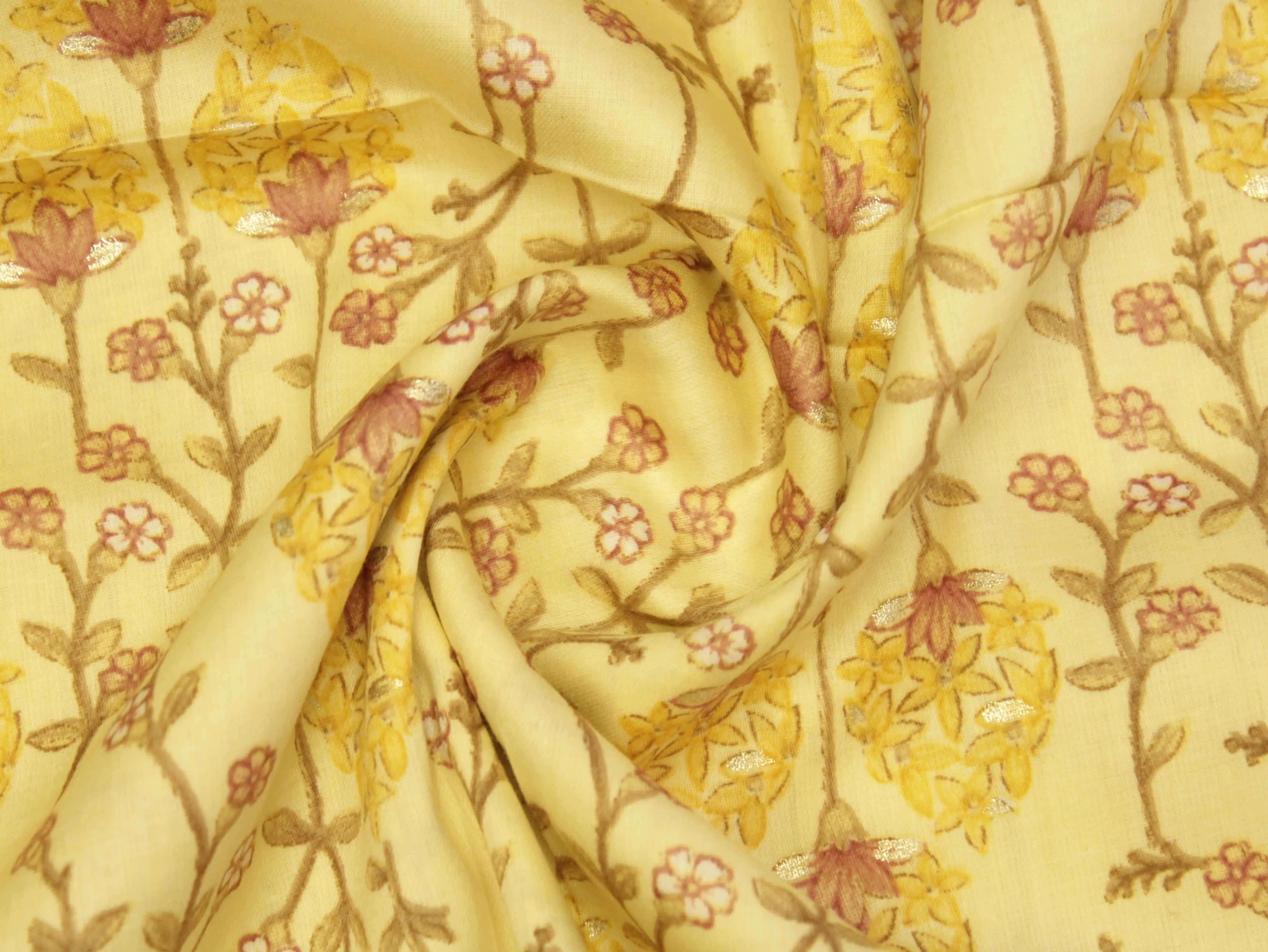 Premium Giza Pure Cotton Print Fabric