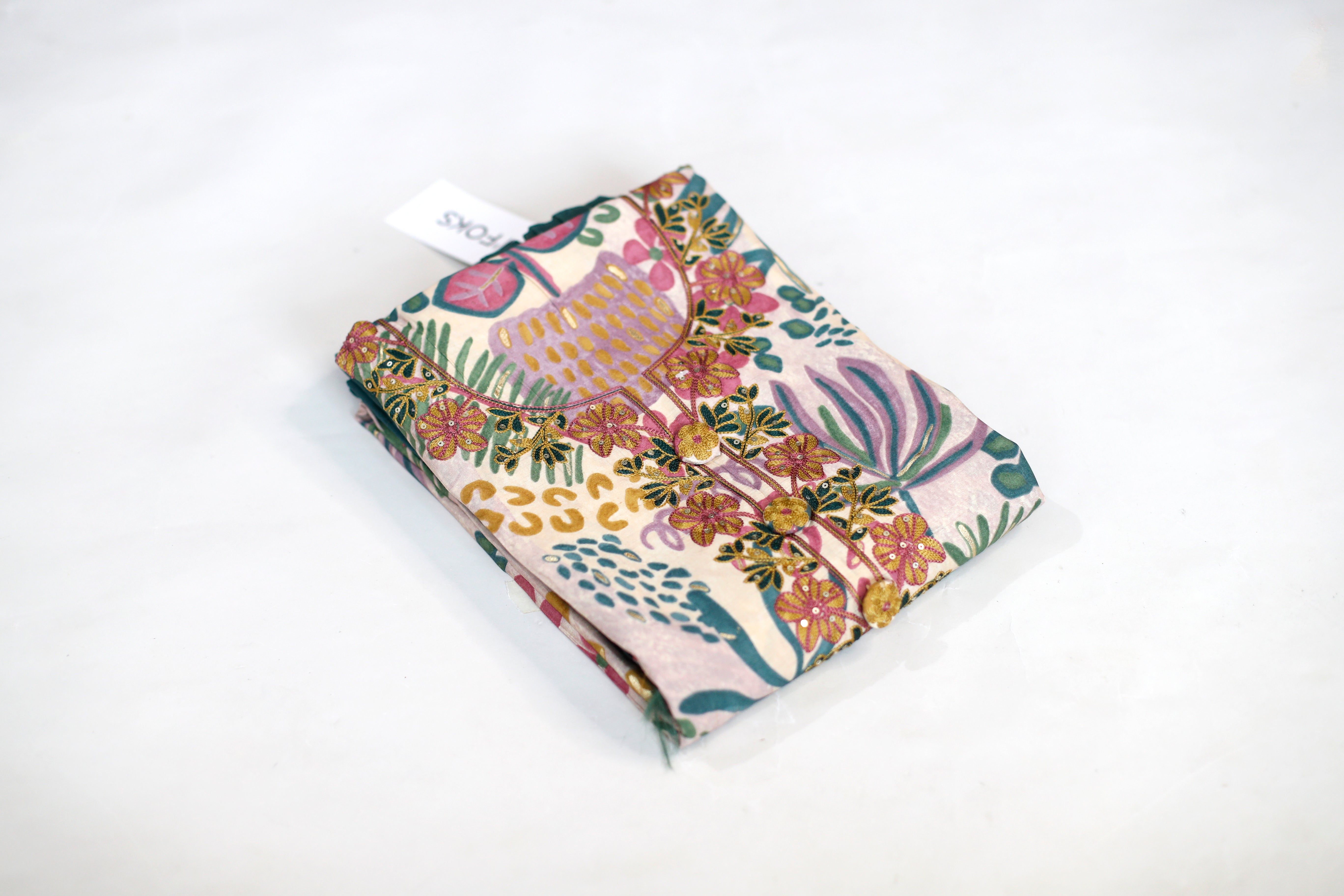 Muslin Digital Print Unstitched Suit - M'Foks