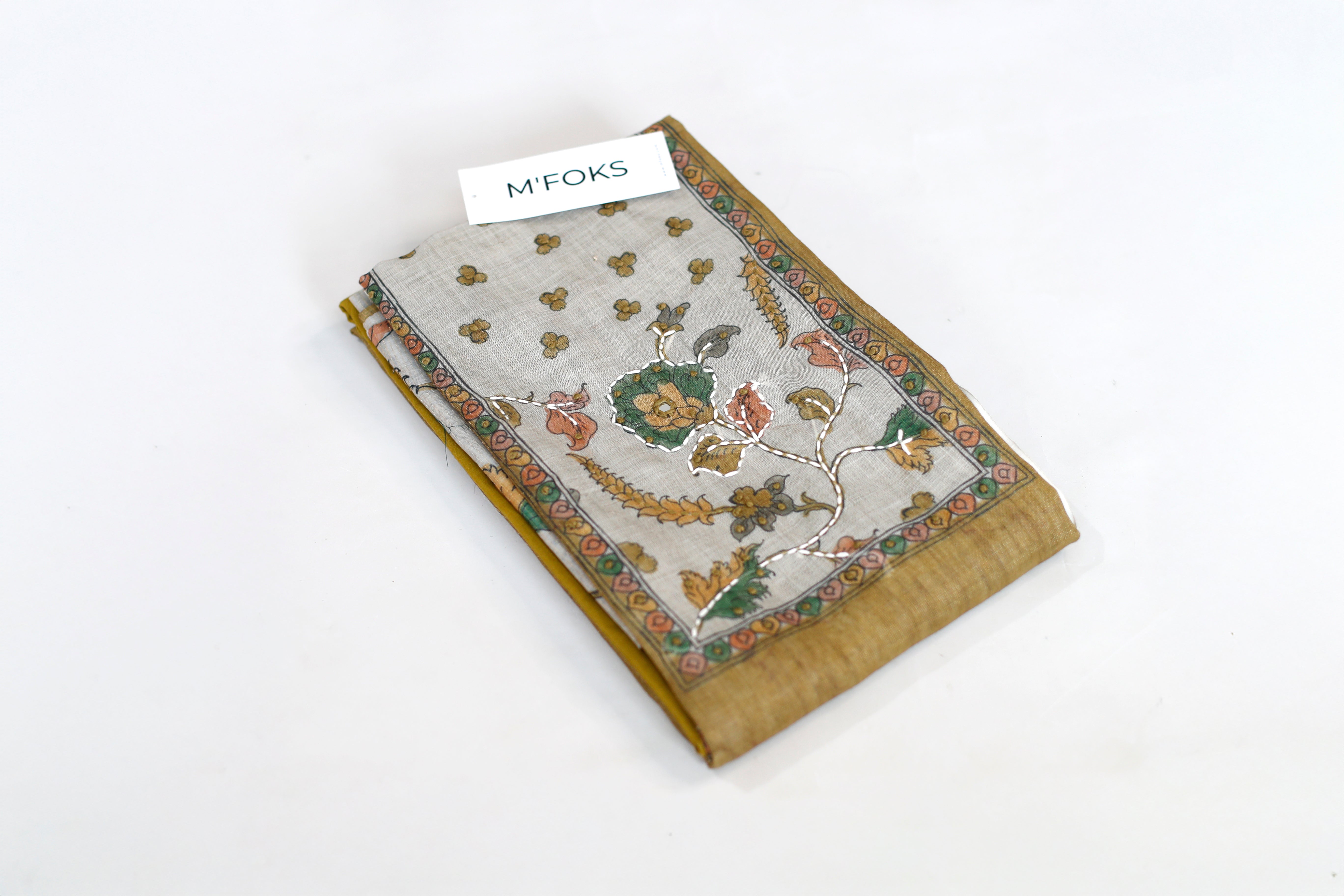 Tissue Digital Print Unstitched Suit with Dupatta - M'Foks