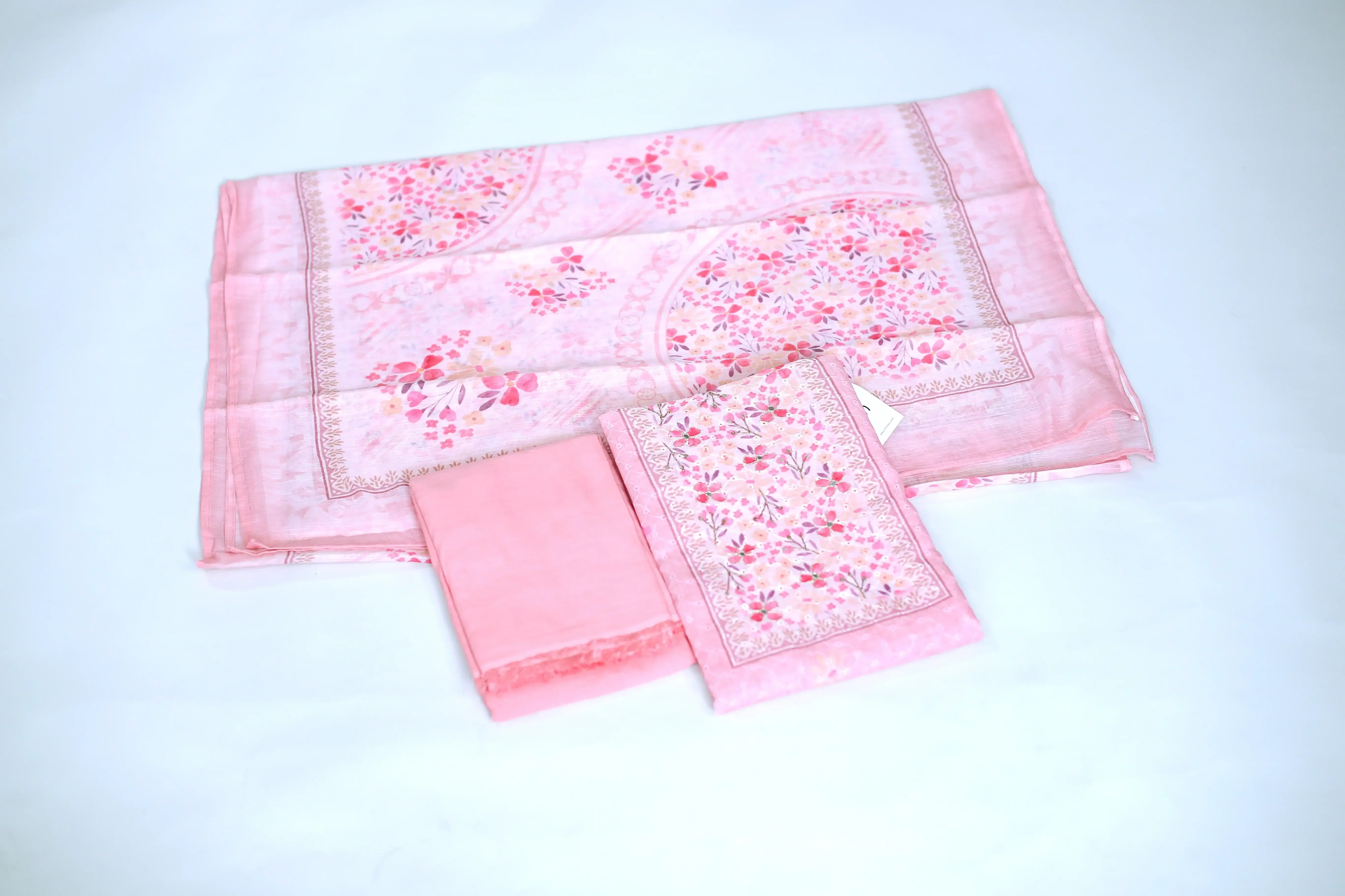 Digital Printed Hakoba Unstitched Suit Set - M'Foks