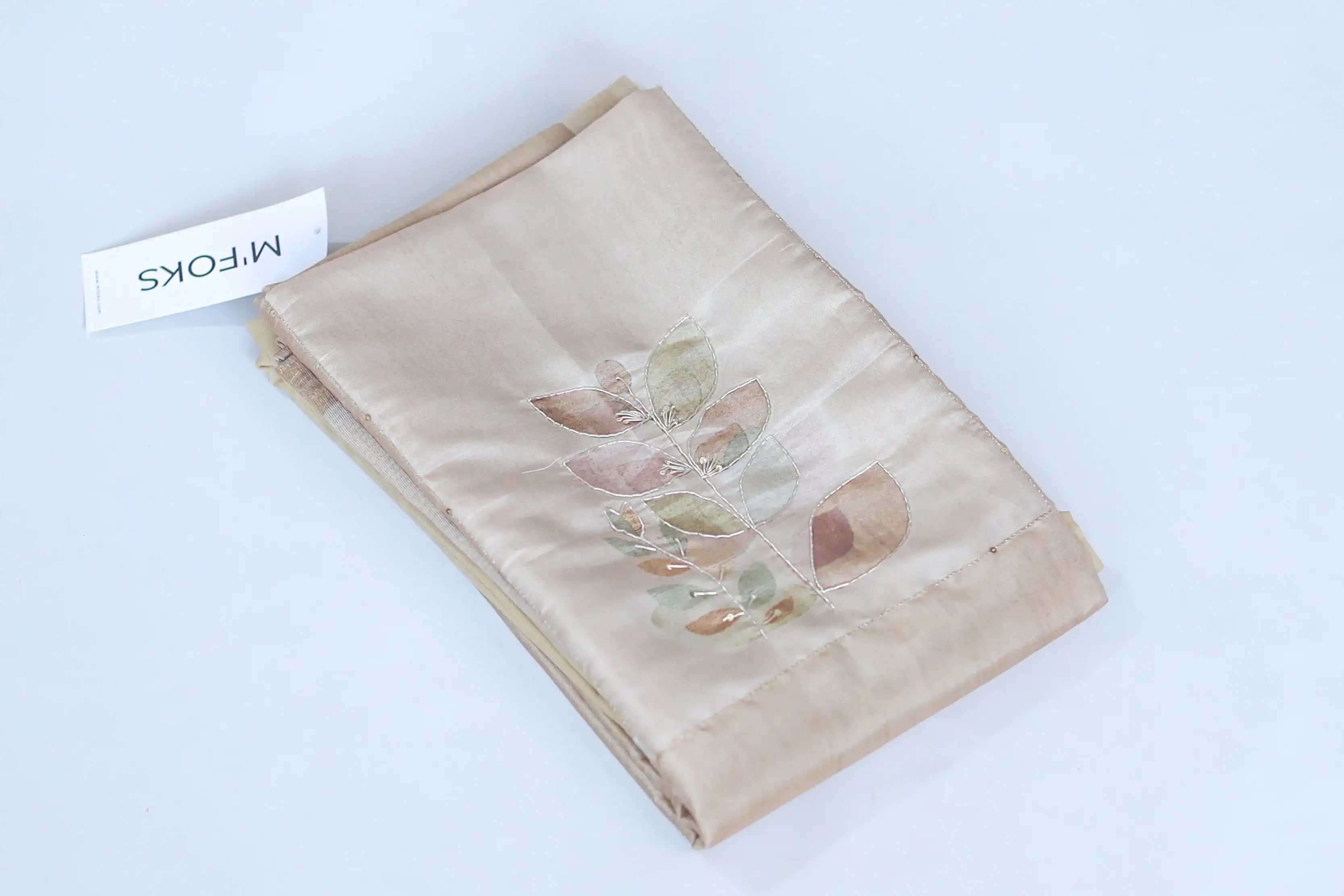 Tissue Silk Digital Printed Suit Set with Minimal Work