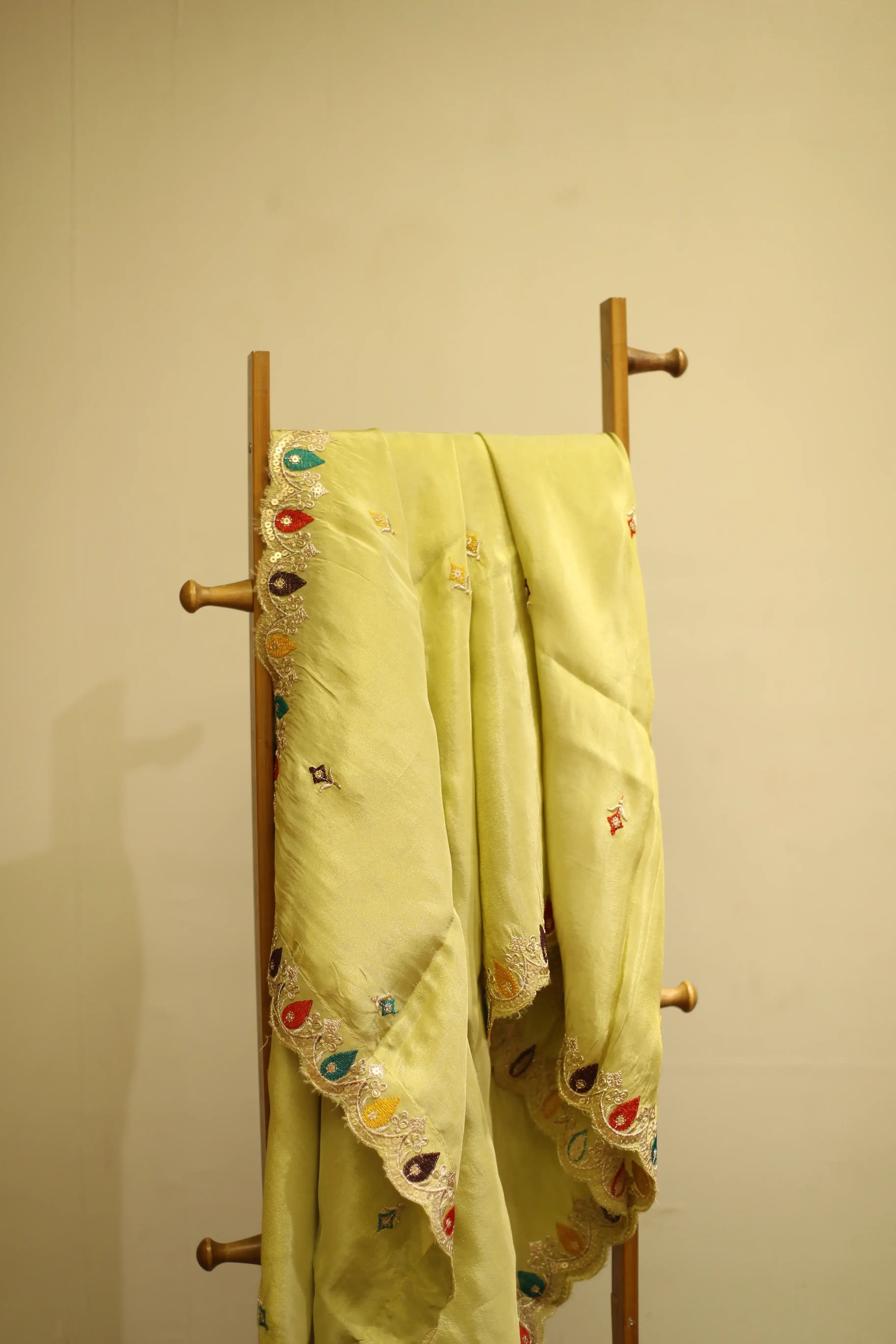 Tissue Zari Woven Work Dupatta - M'Foks