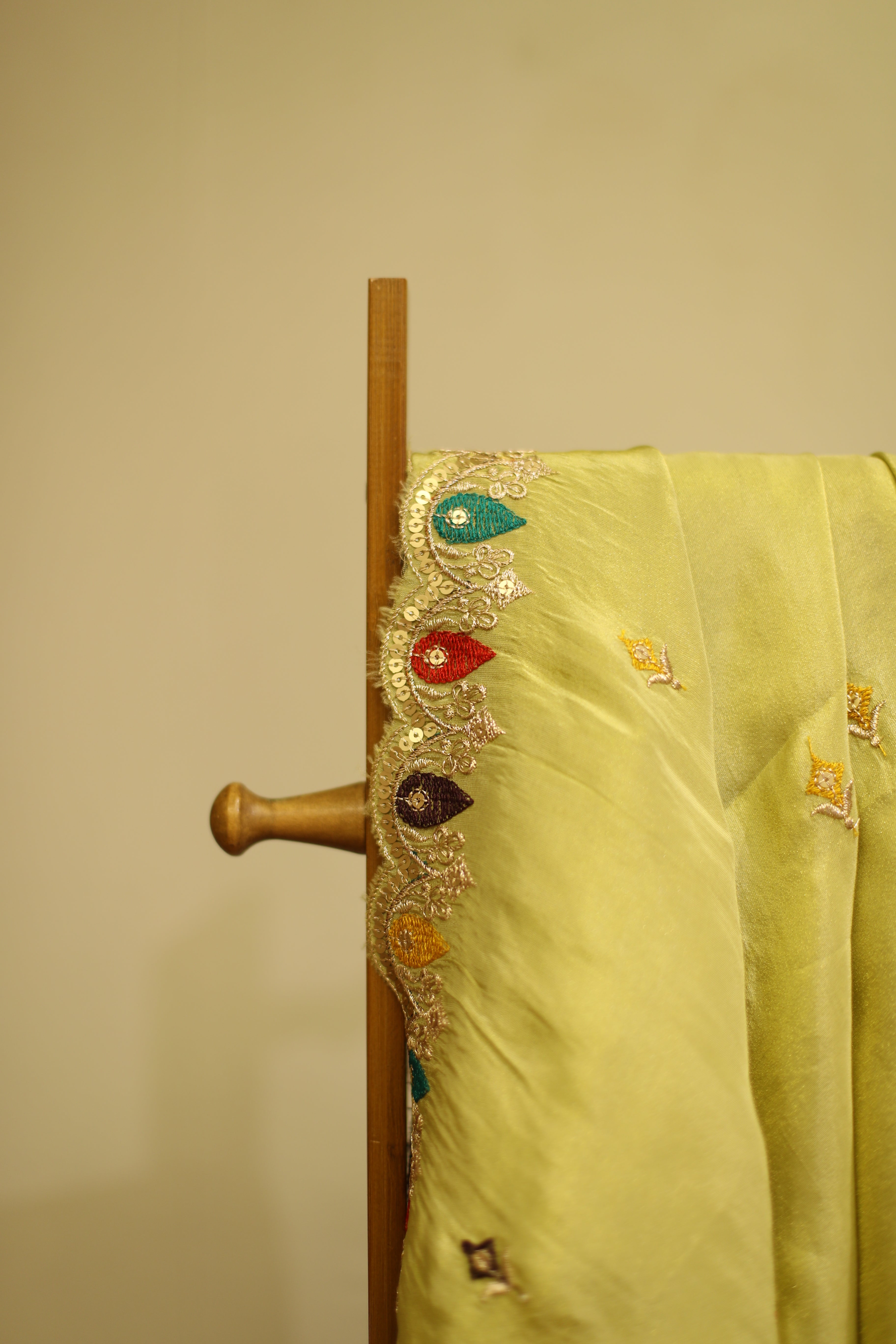 Tissue Zari Woven Work Dupatta